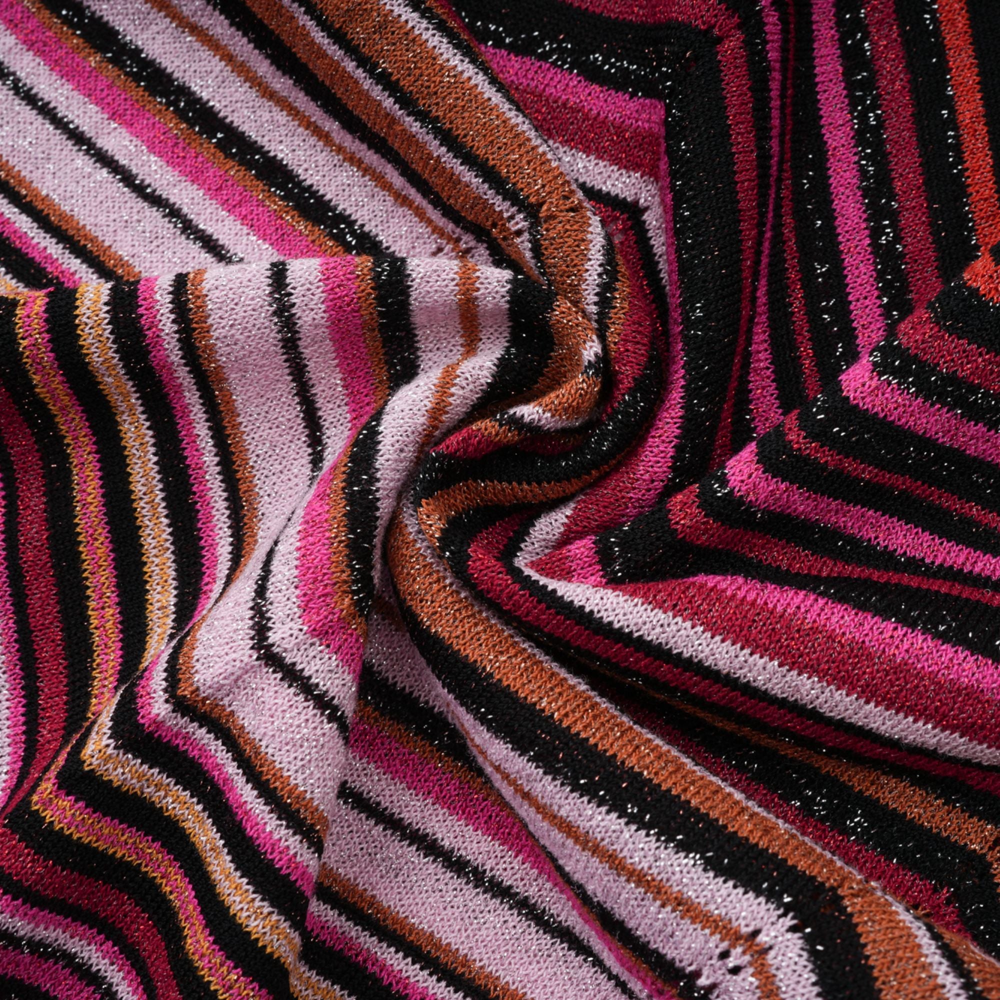 Chloé – Passendes Set aus rot gestreiftem Strick