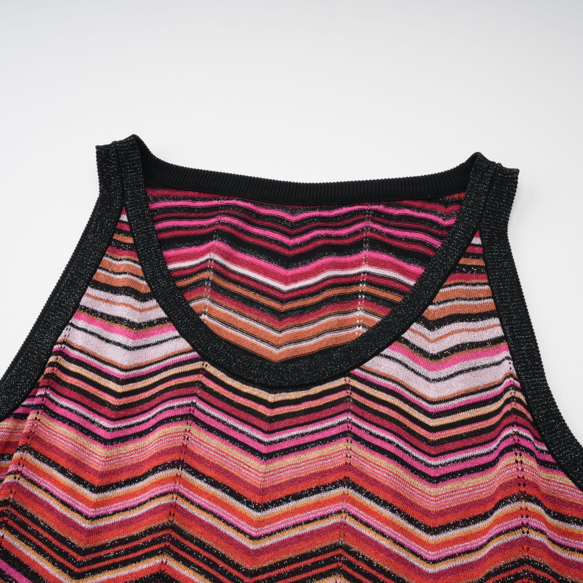 Chloé – Passendes Set aus rot gestreiftem Strick