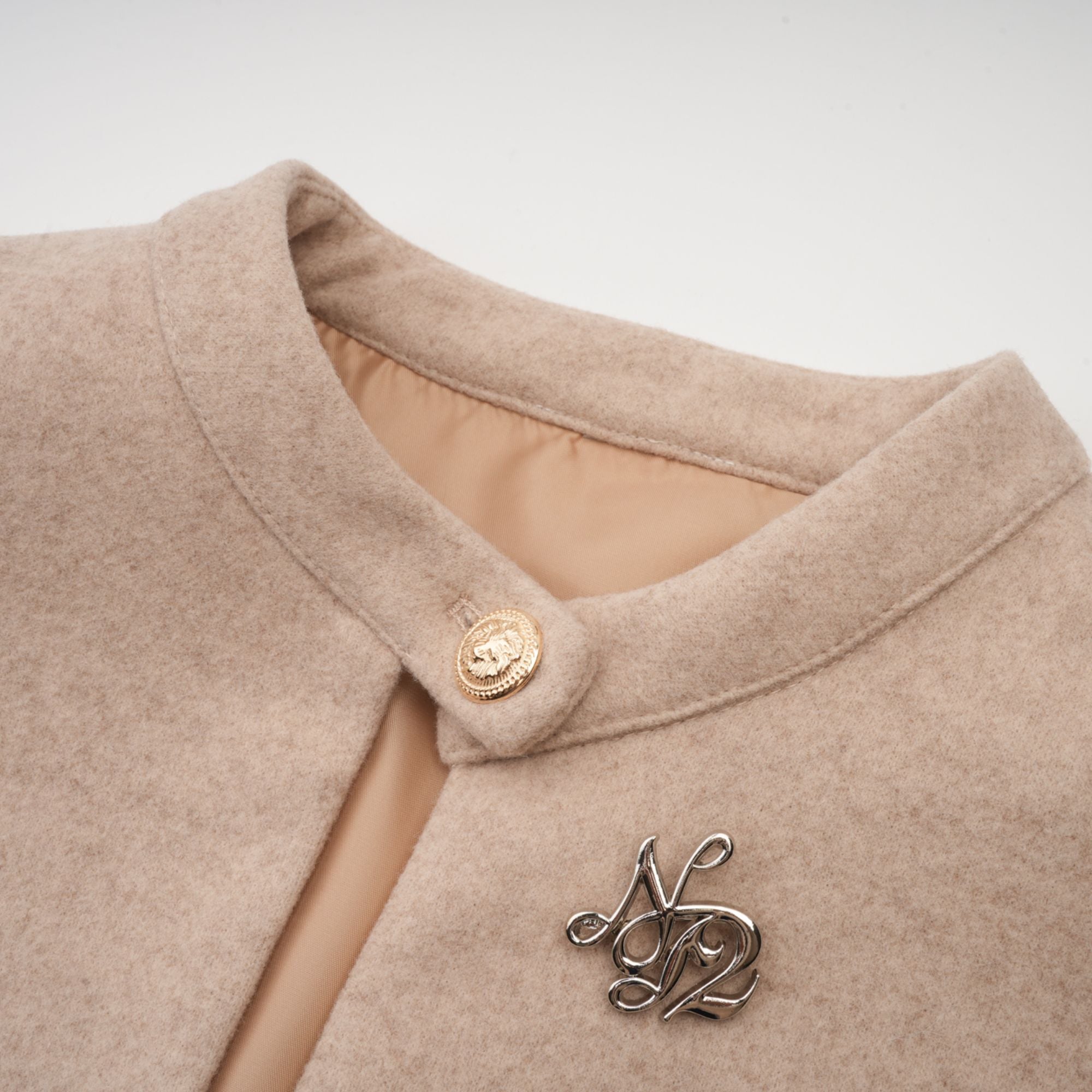 معطف روزيلا من الفرو الصناعي القابل للفصل