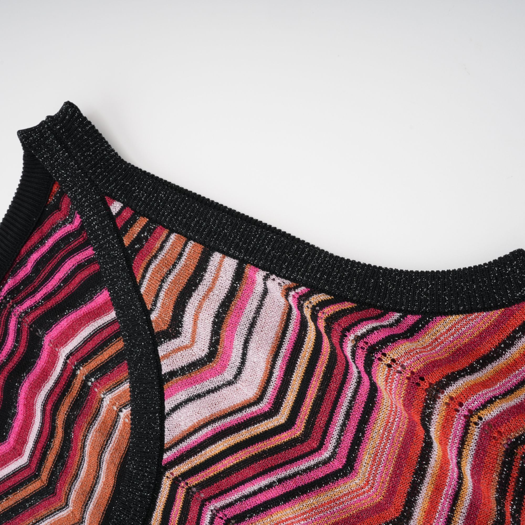 Chloé – Passendes Set aus rot gestreiftem Strick