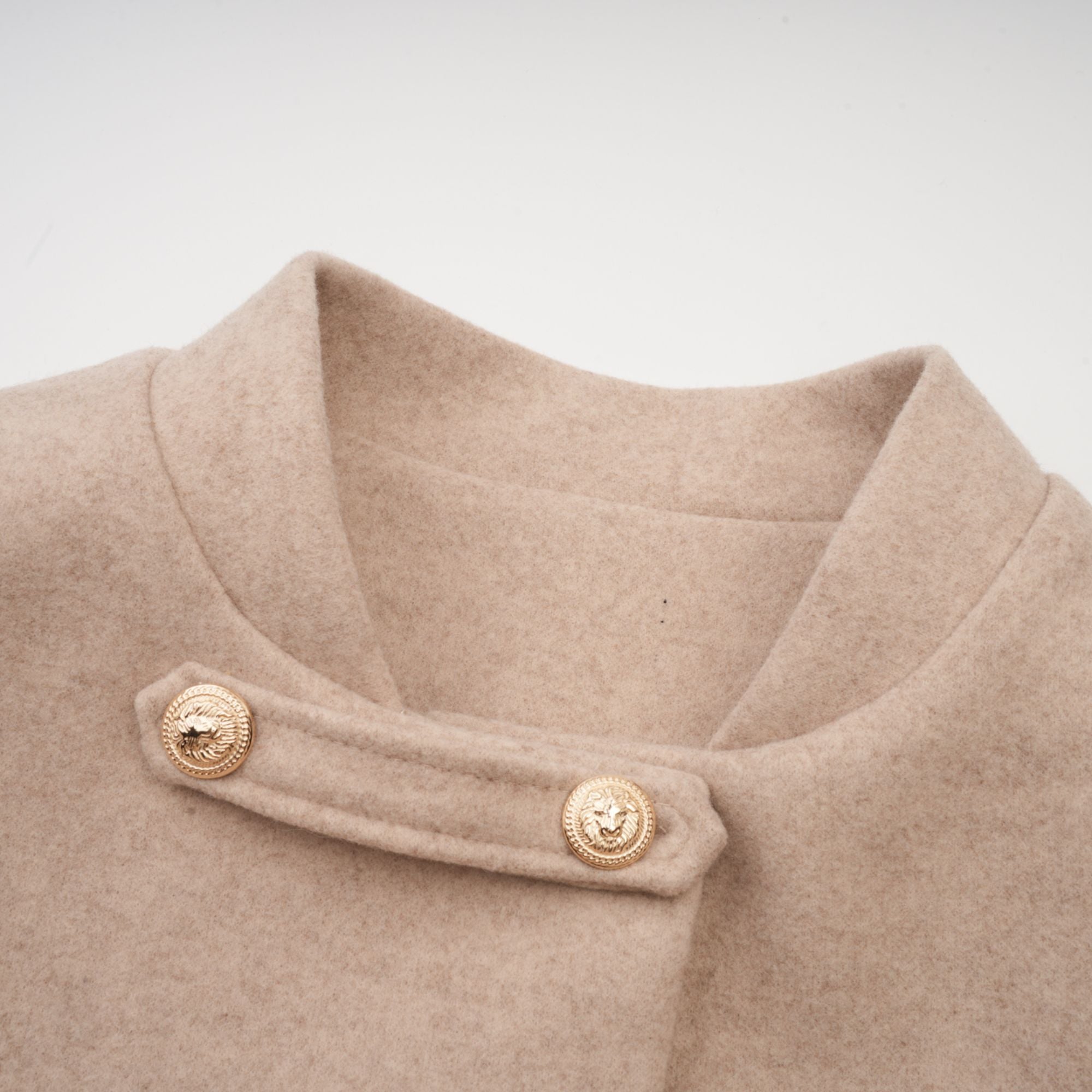 معطف روزيلا من الفرو الصناعي القابل للفصل