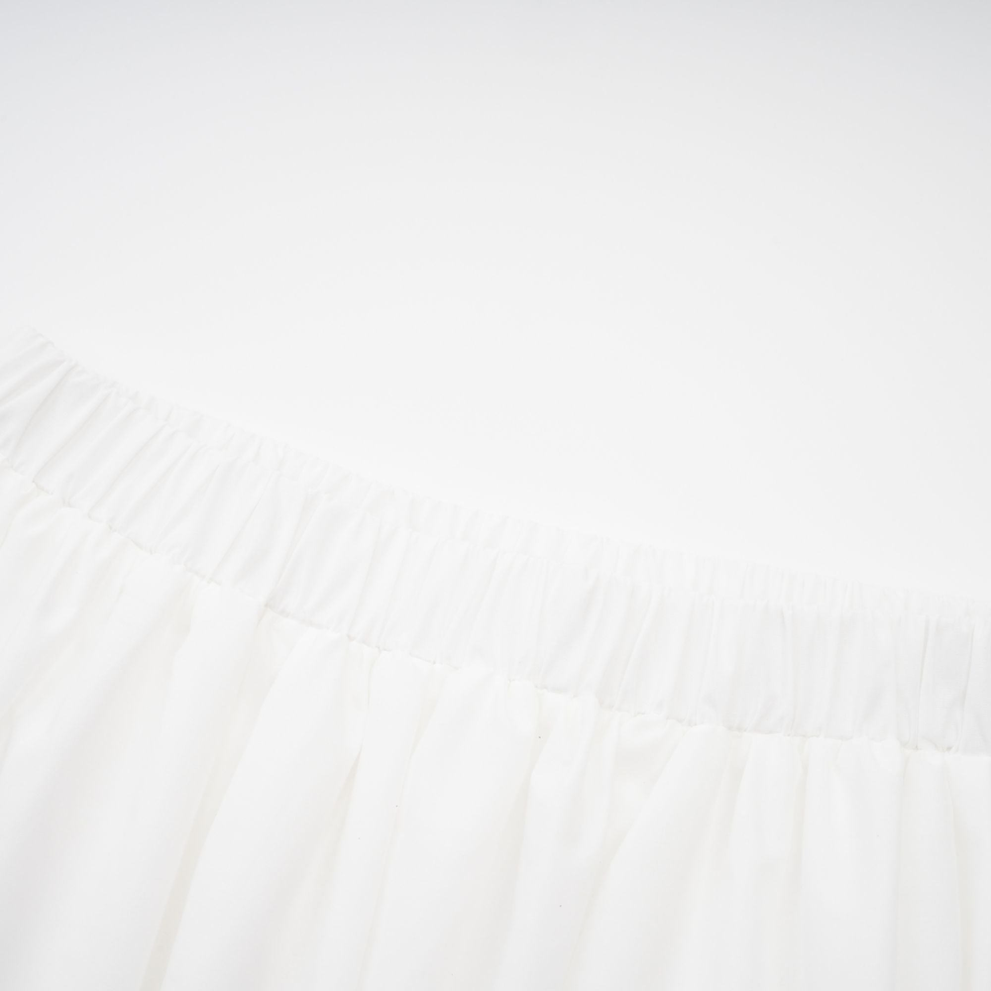 Aurore blue cut-out embroidered top & skirt matching set