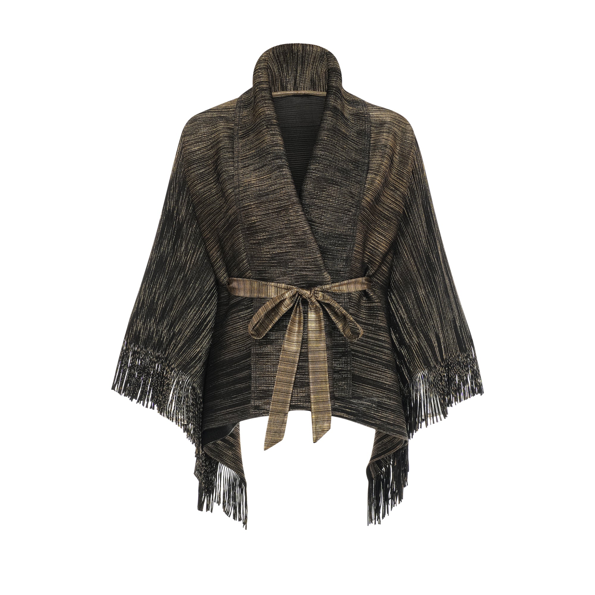 طقم دكستارد مكون من بلوزة وتنورة متطابقة باللون الأسود المذهب