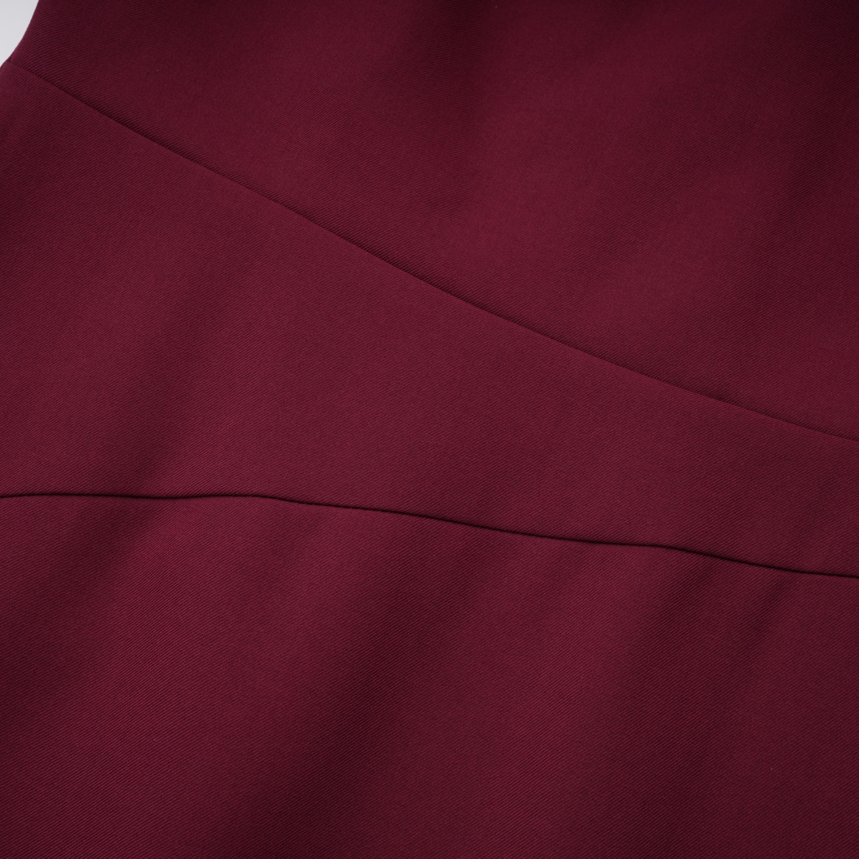 فستان ماكسي غير متماثل من Wren Burgundy