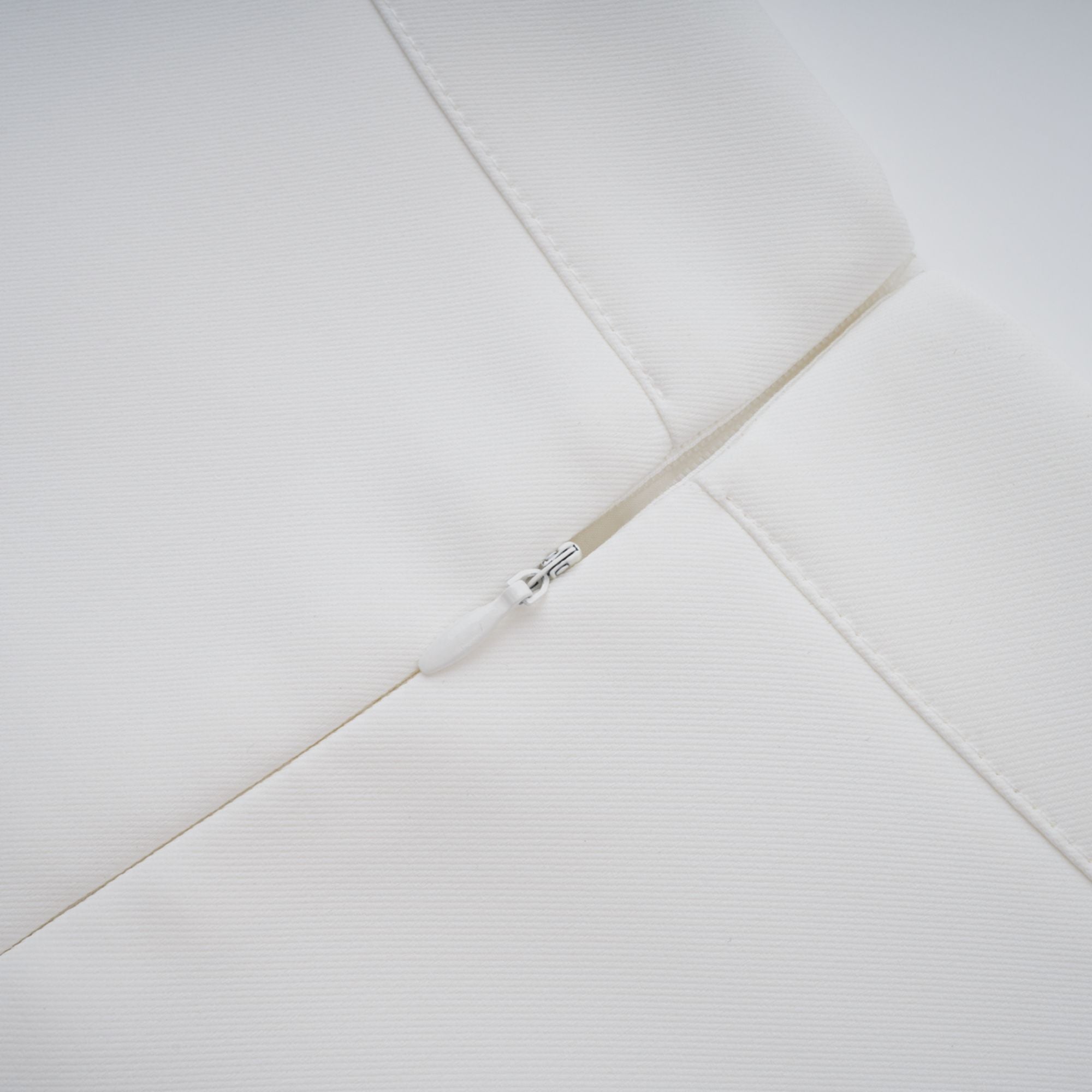 Irène White Sequin Floral Embroidered Matching Set