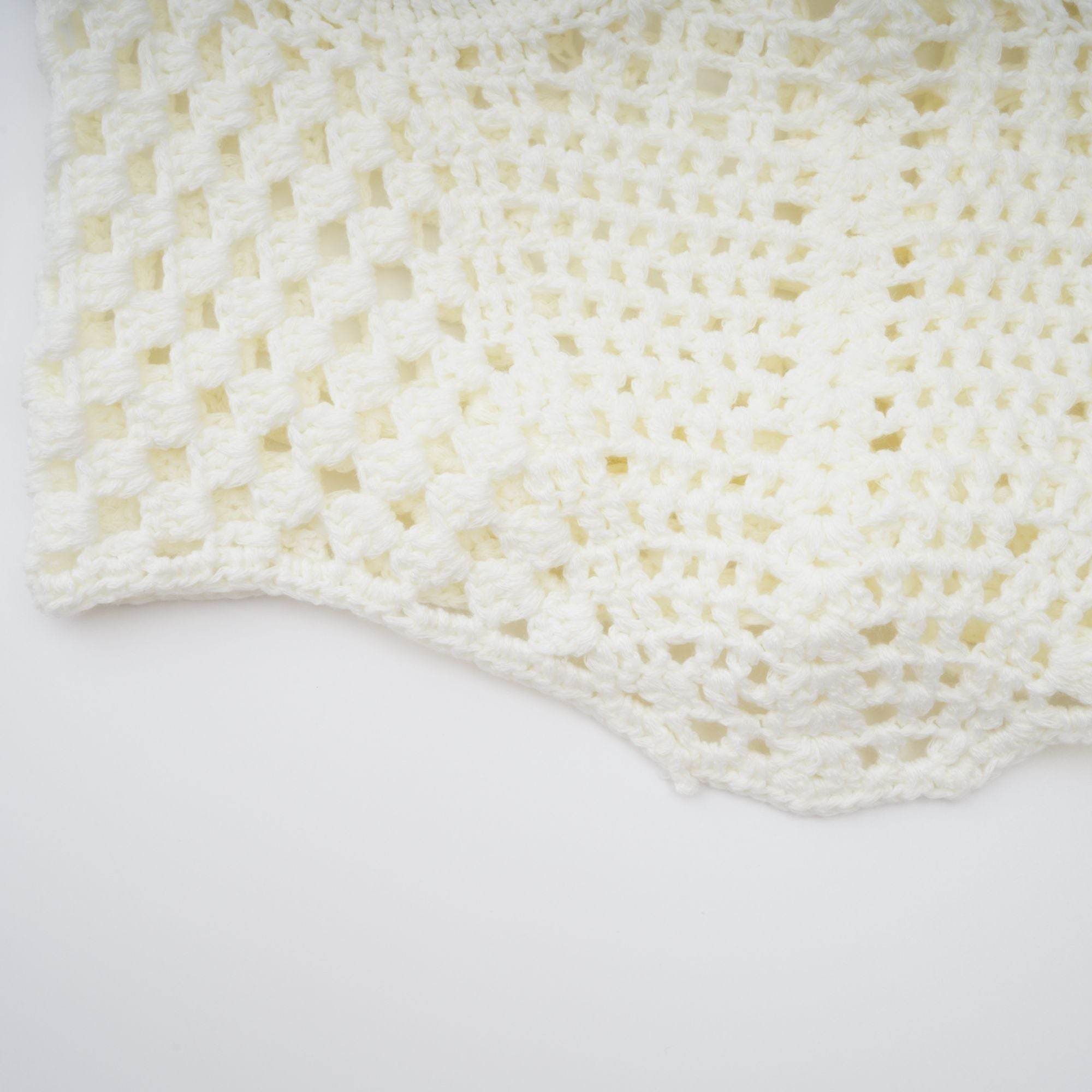 Prunelle Crochet Knit Two-Piece Top and Skirt Set