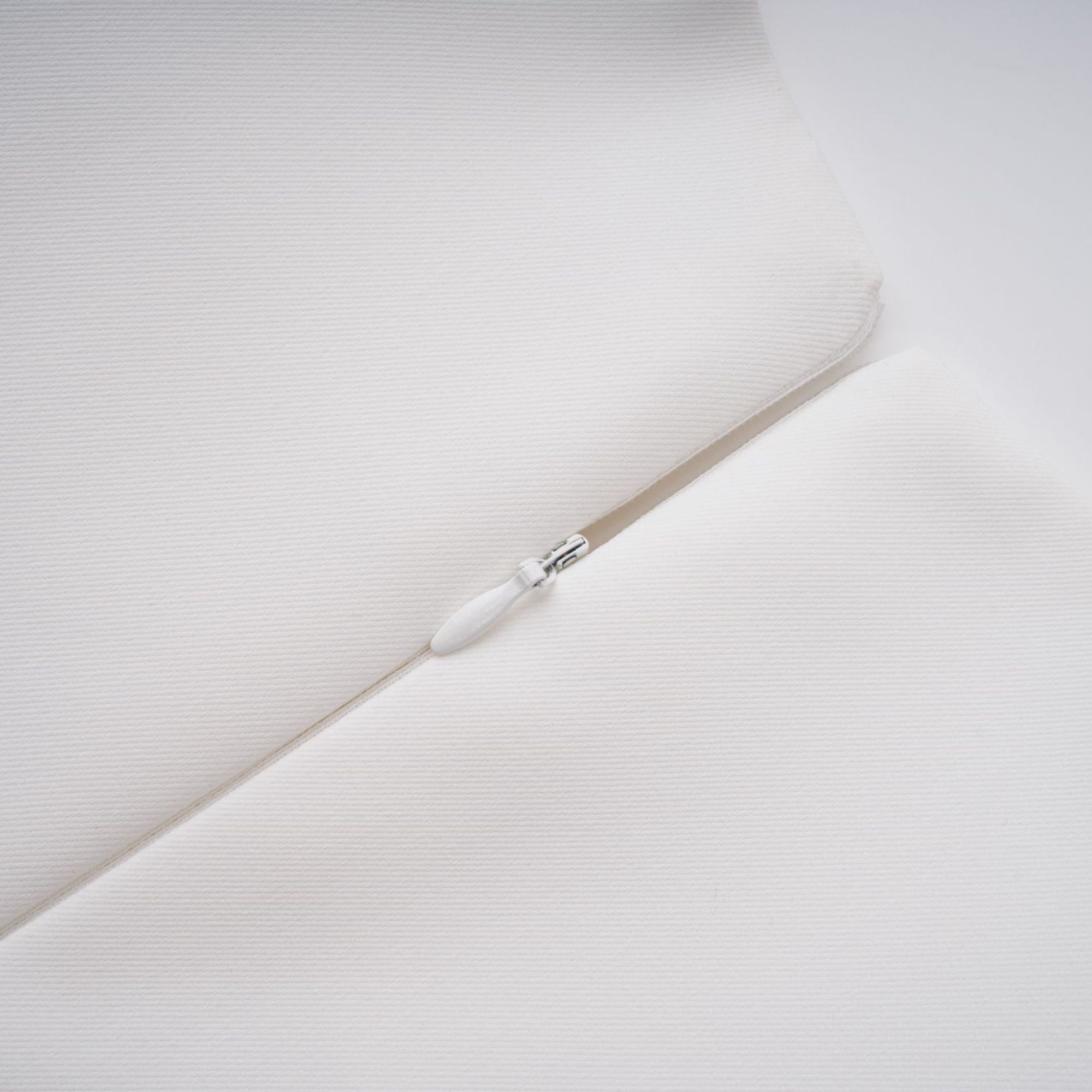 Irène White Sequin Floral Embroidered Midi Dress