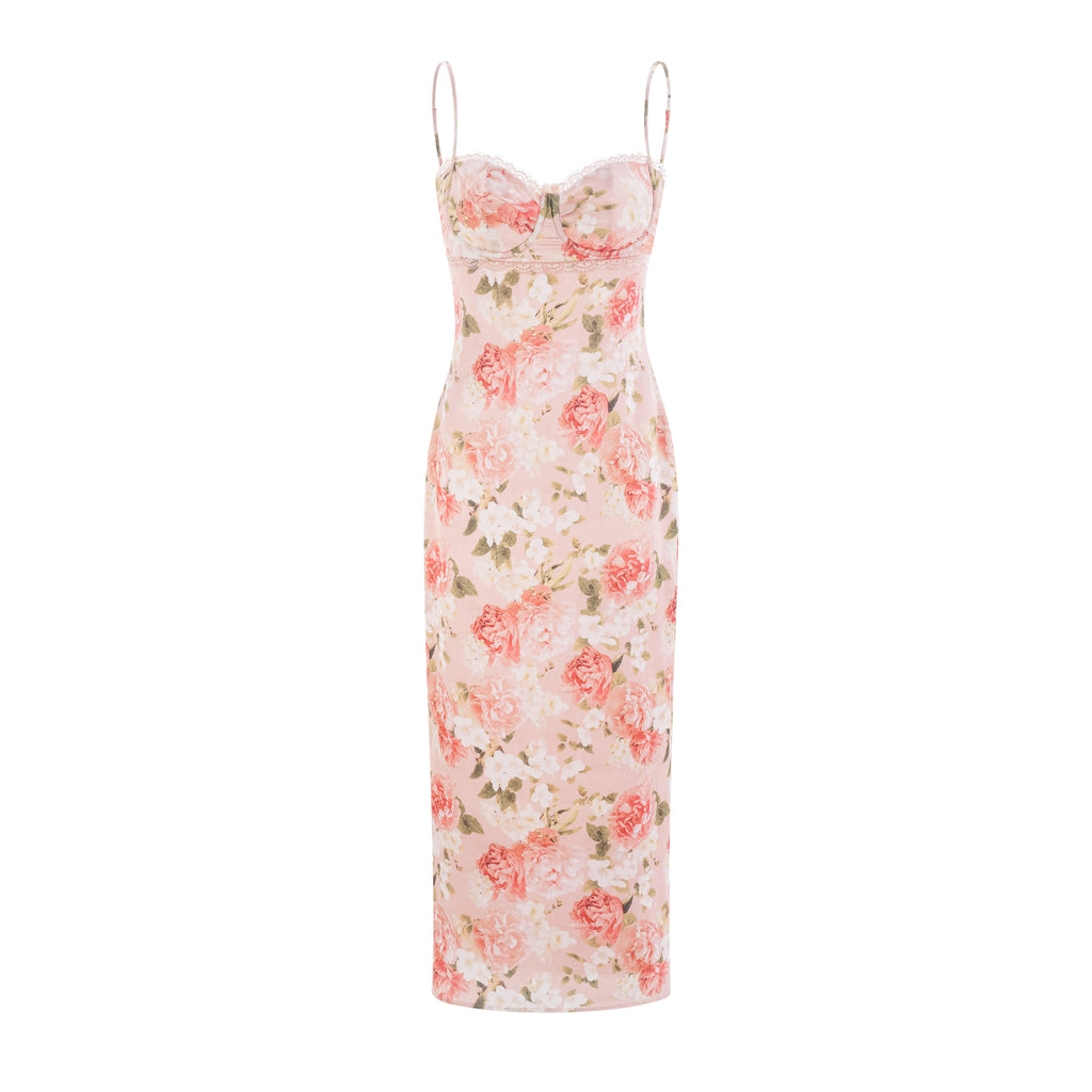 Yasmin™ - Floral Printed Maxi Dress