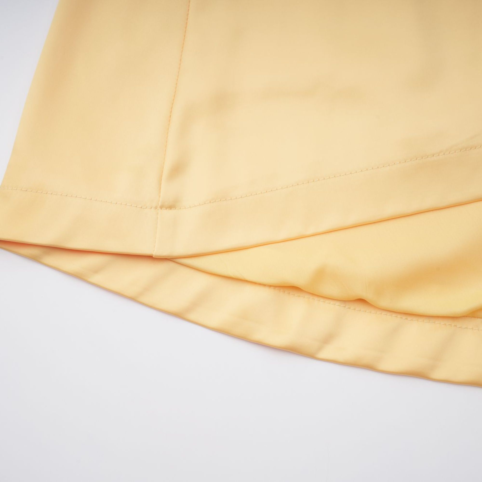 Avril Yellow Floral Embroidered Mini Dress