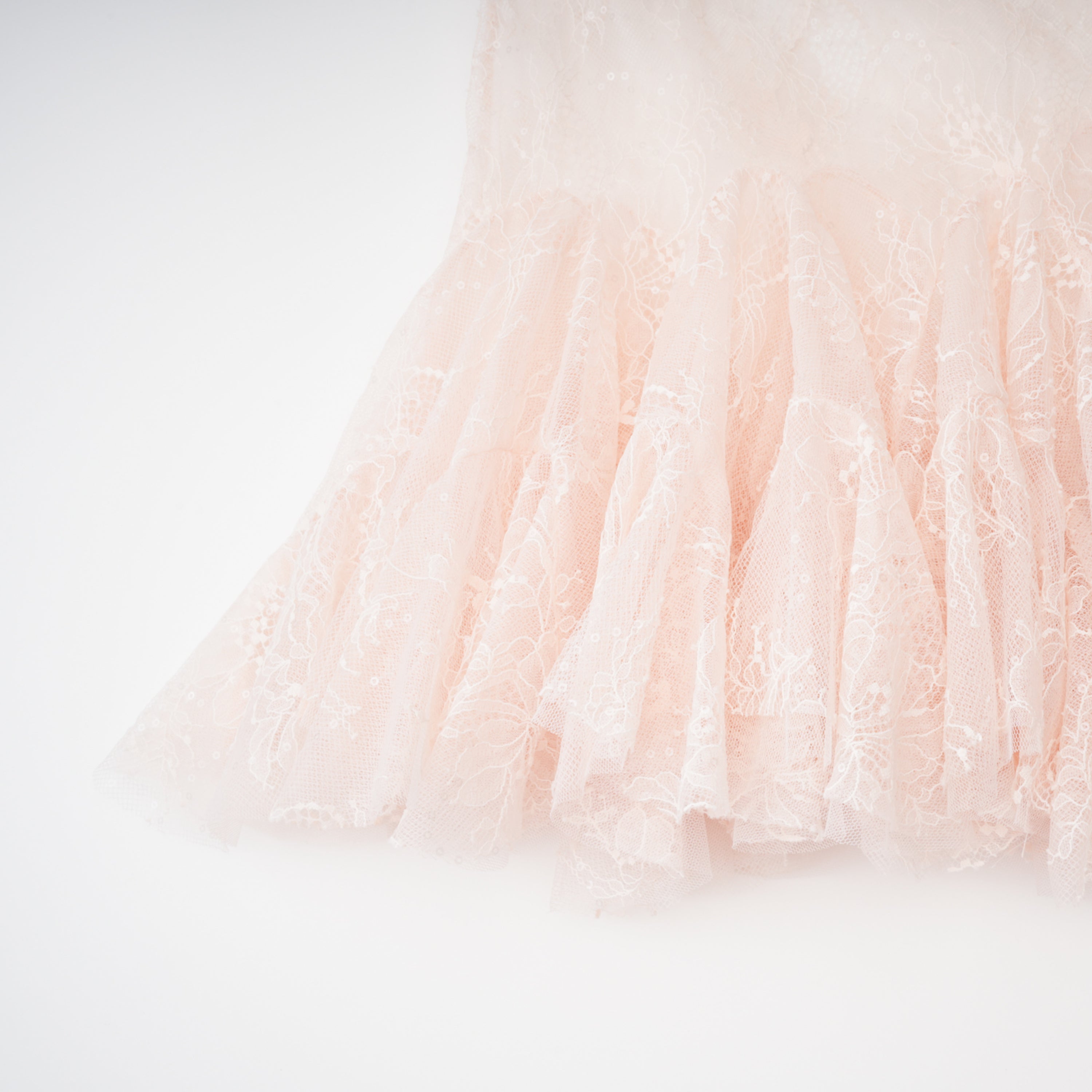 Fadila Pink – Set aus halbtransparenter Bluse und Kleid