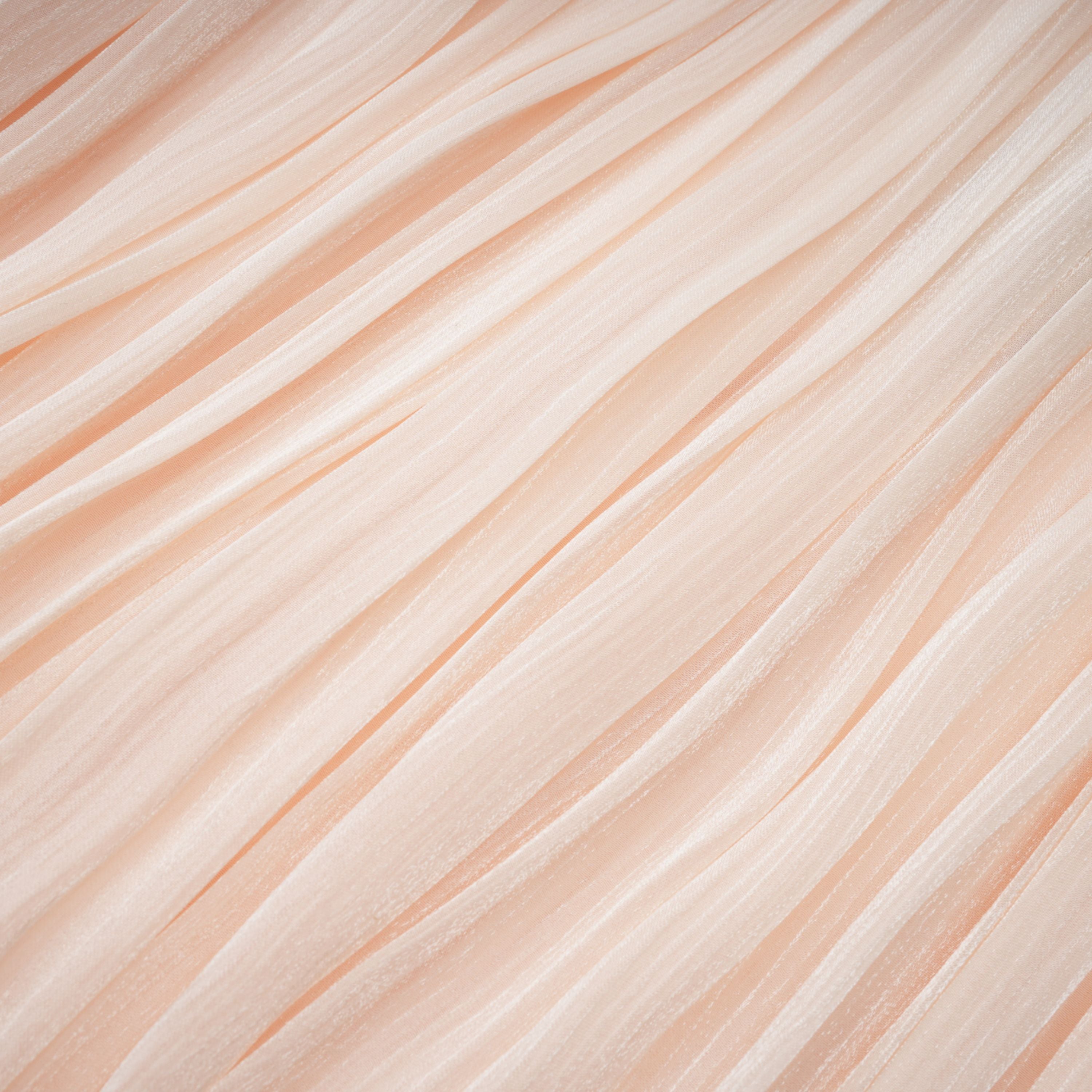 فستان قصير مطوي ومكشكش من Halvard Neutrals