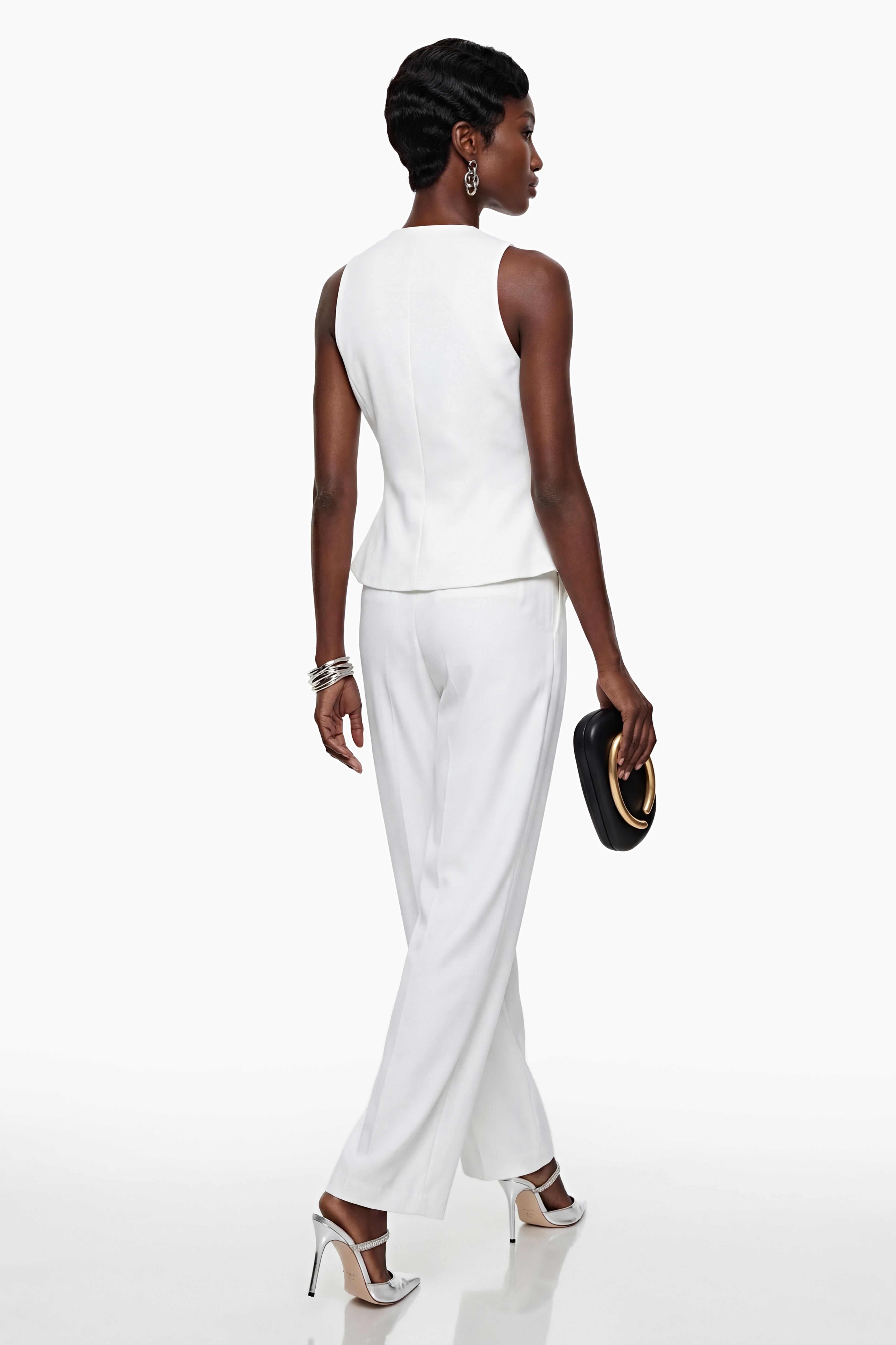 Heidi White – Set aus ärmellosem Top und Hose