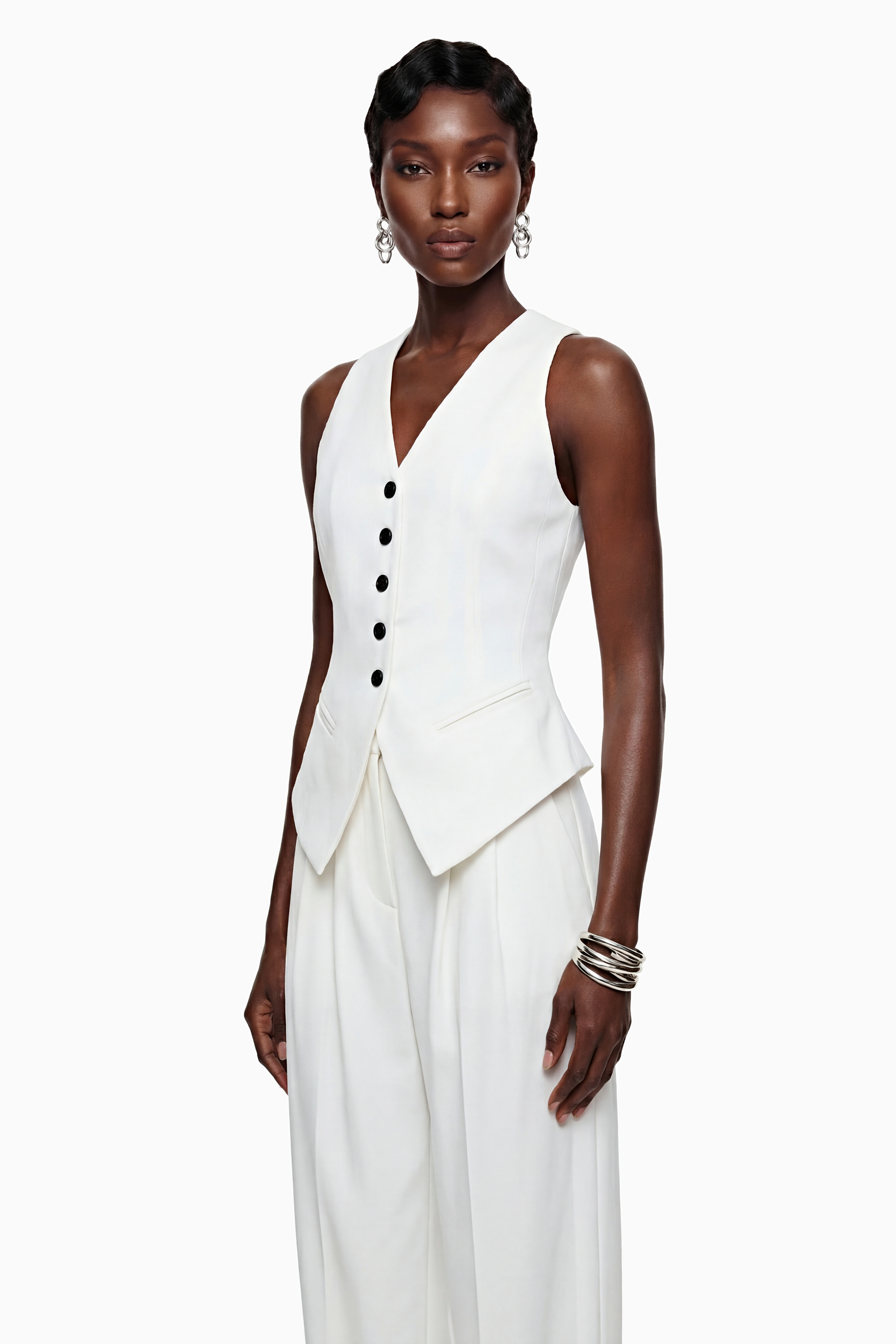 Heidi White – Set aus ärmellosem Top und Hose