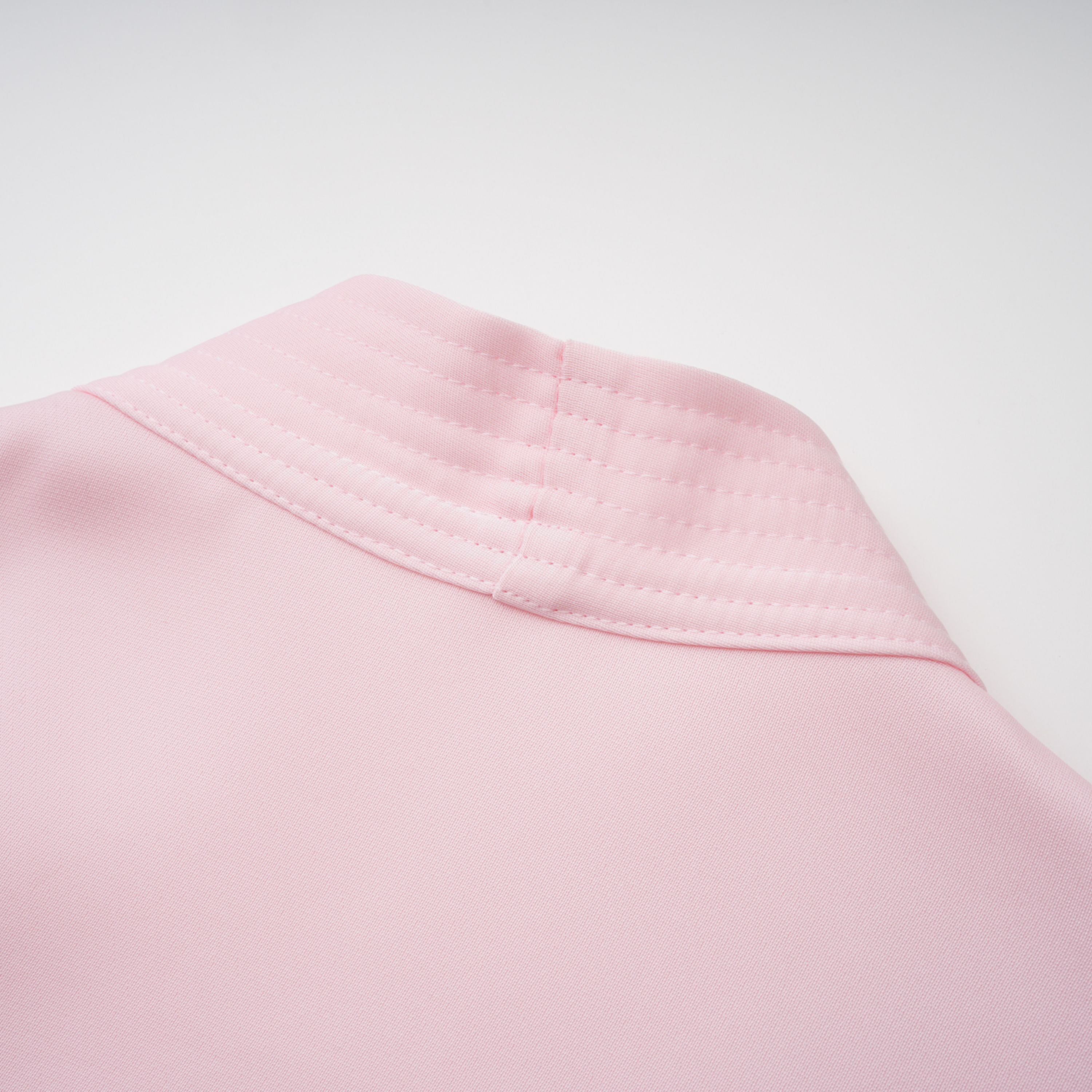 Johanna Pink Self-Tie Blouse & Skirt Set