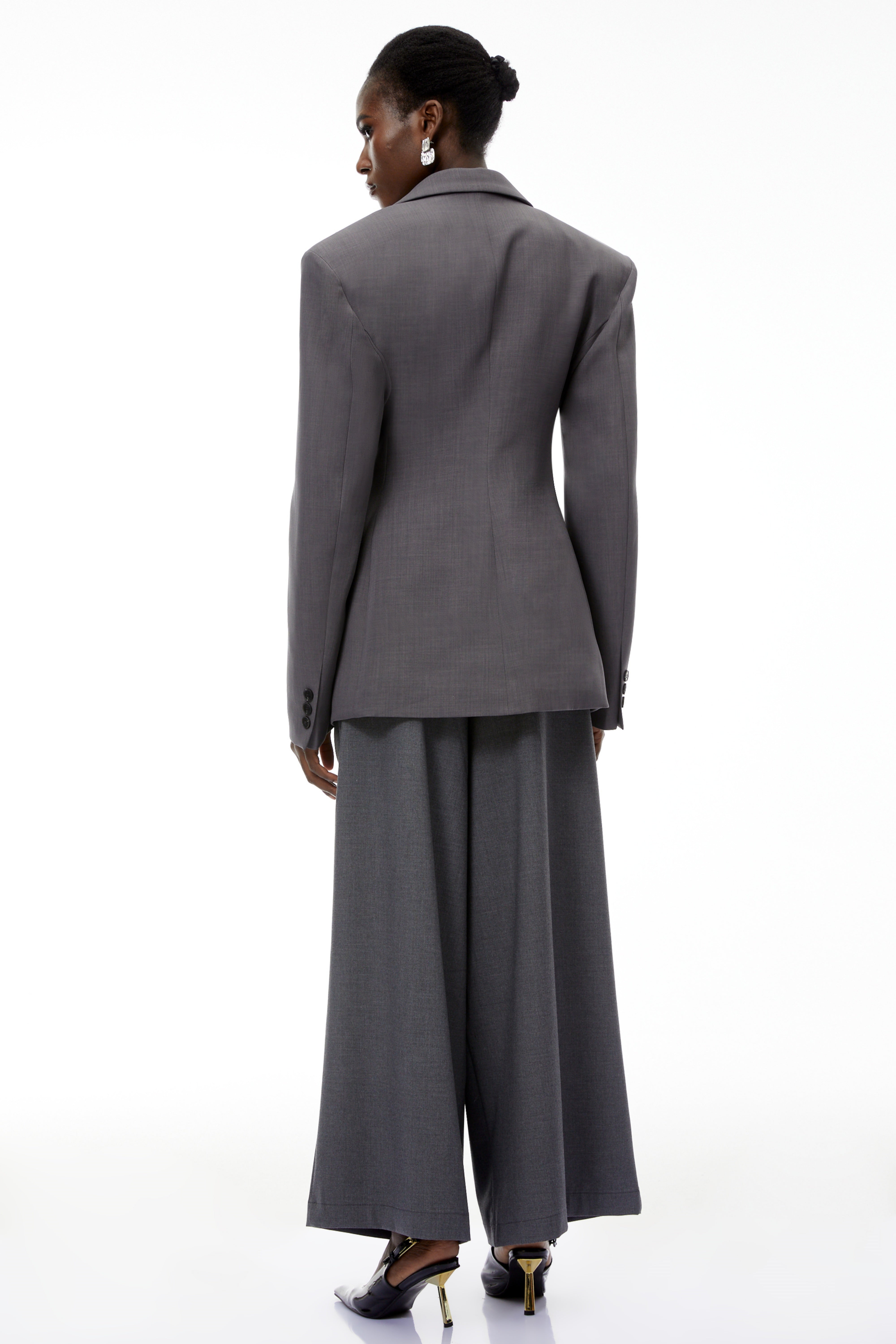 Marcellus Grey Blazer mit Spitzrevers