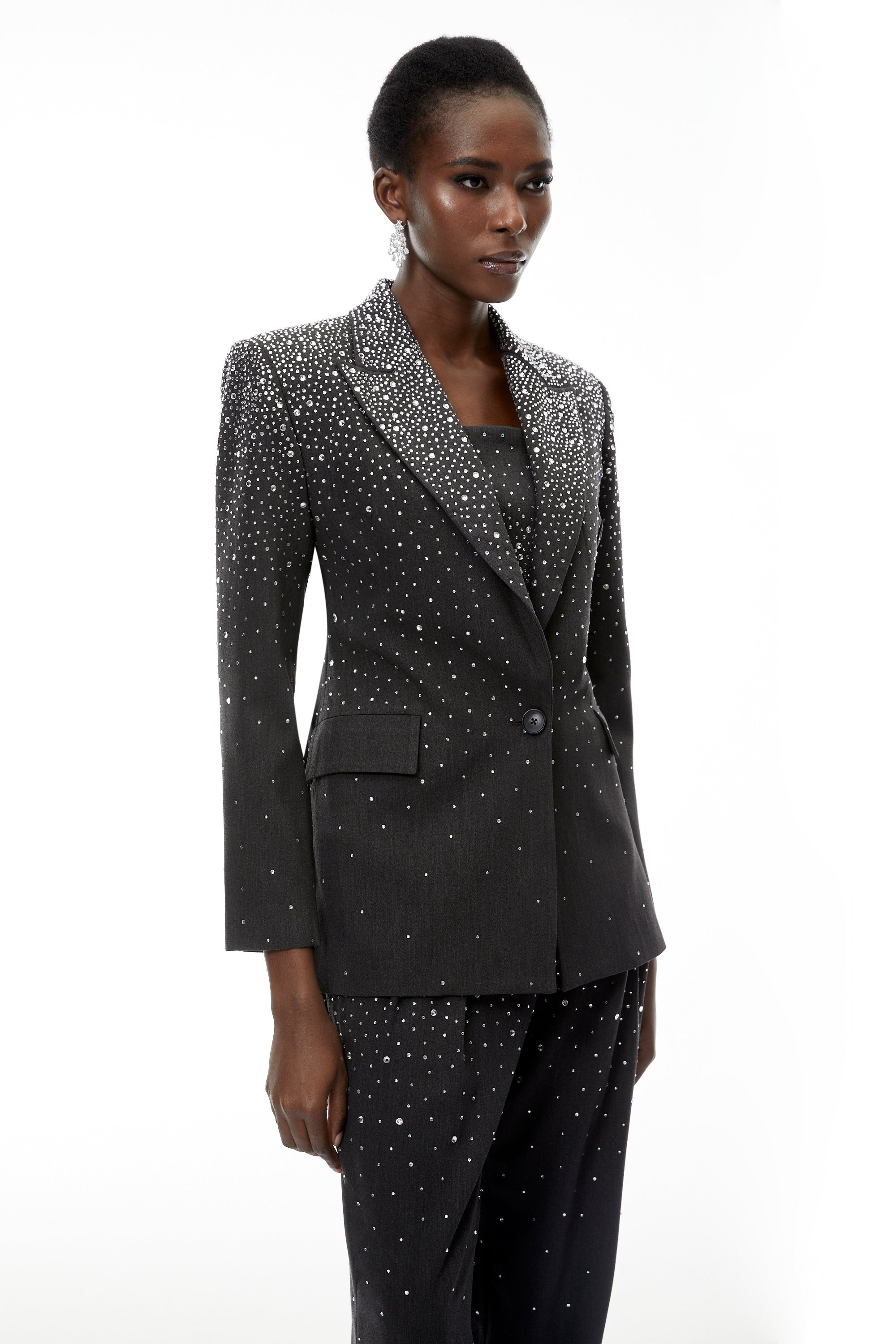 Nicola Grey – Blazer mit reichhaltigen Verzierungen