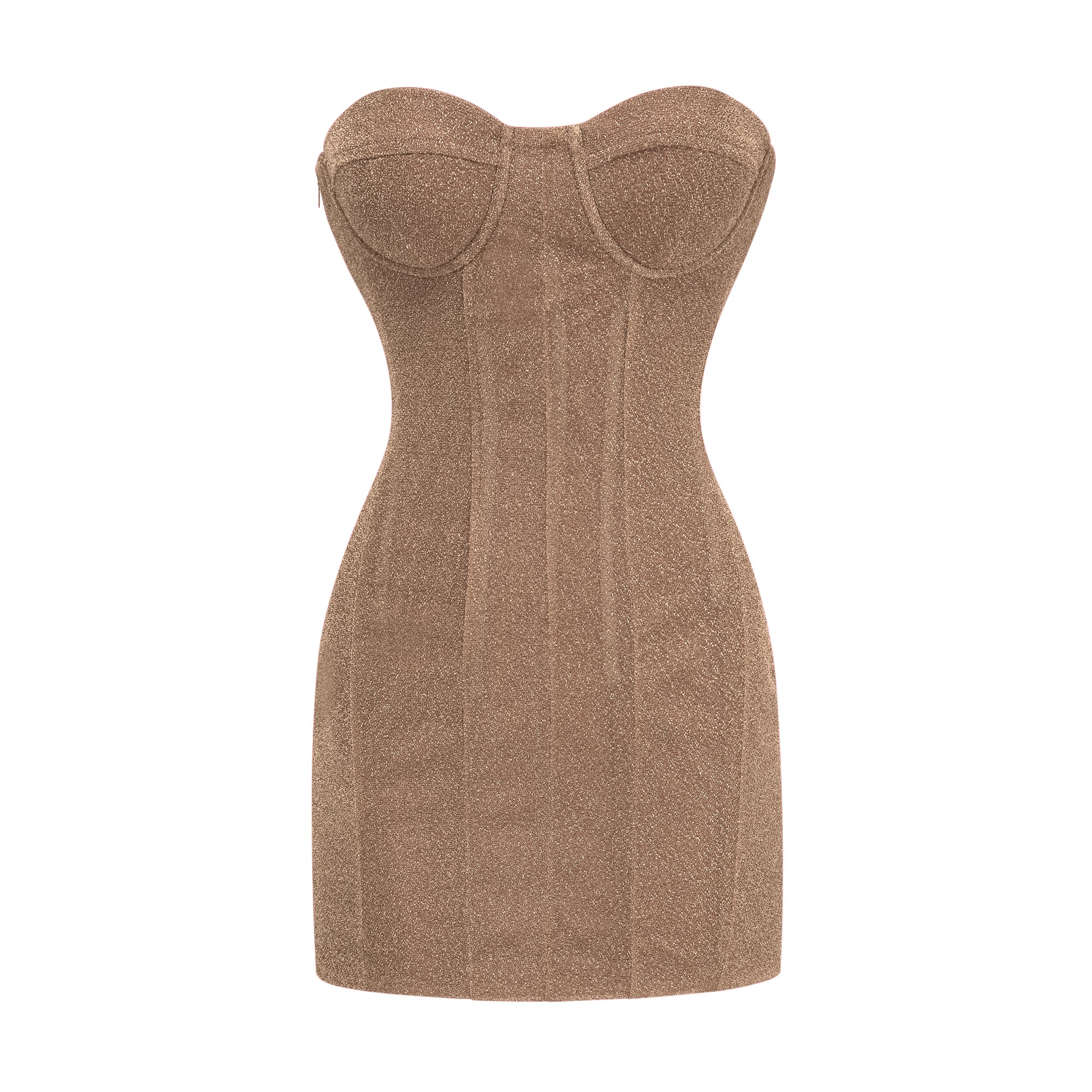 فستان لامع من Orabelle Bronze Brilliance Drop