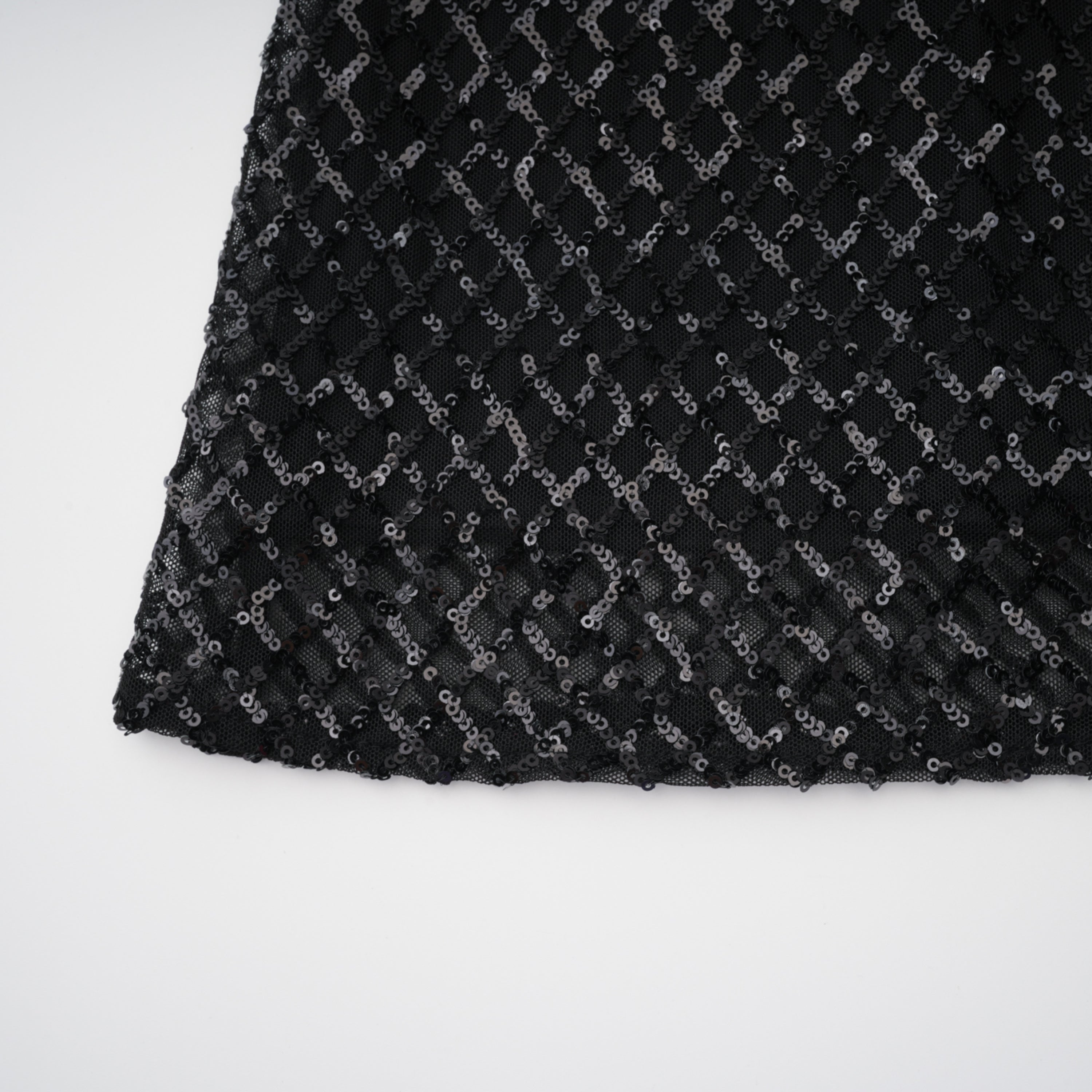 Robe longue moulante à col en V profond Raelynn Black