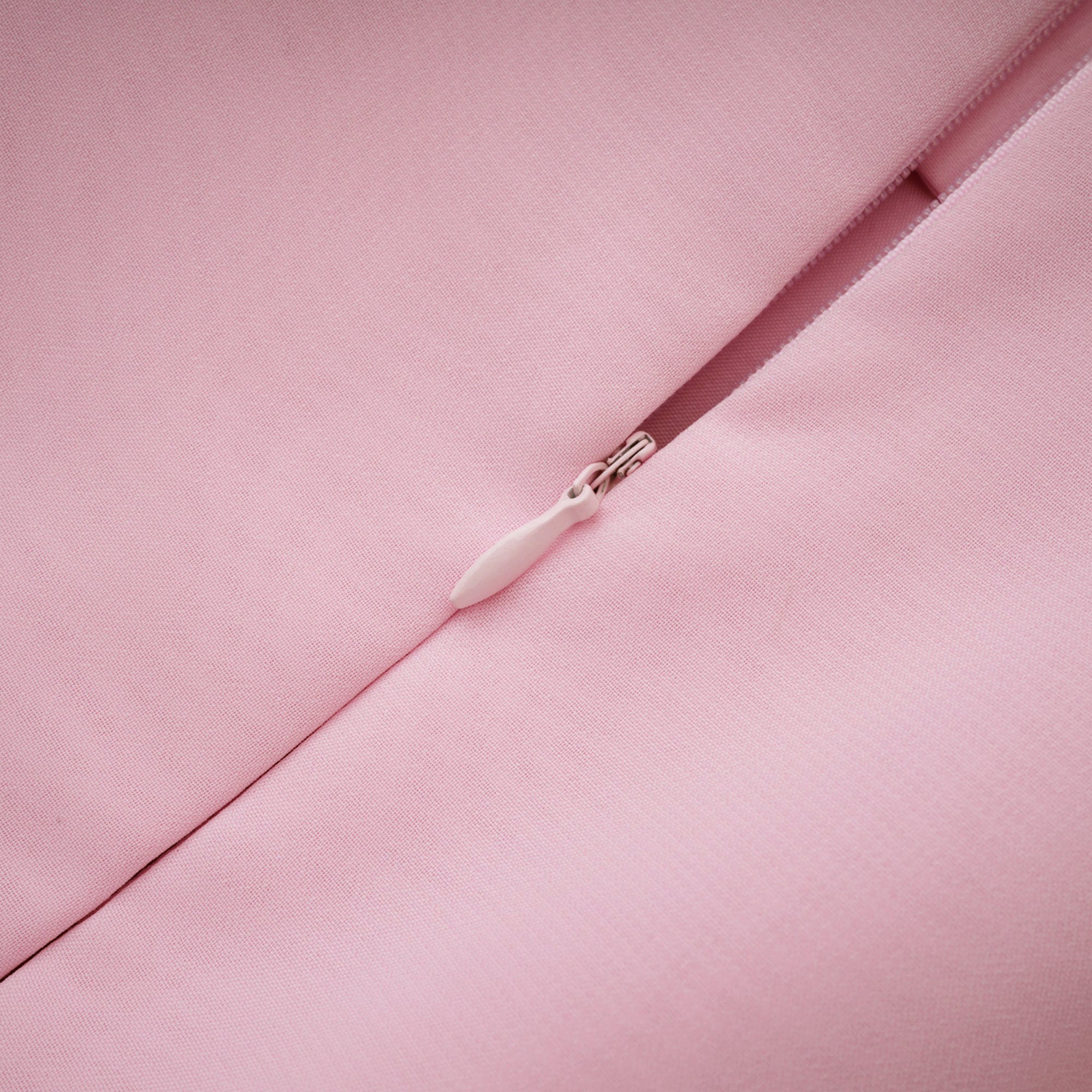 Romane Pink Strapless Corset Chiffon Maxi Dress