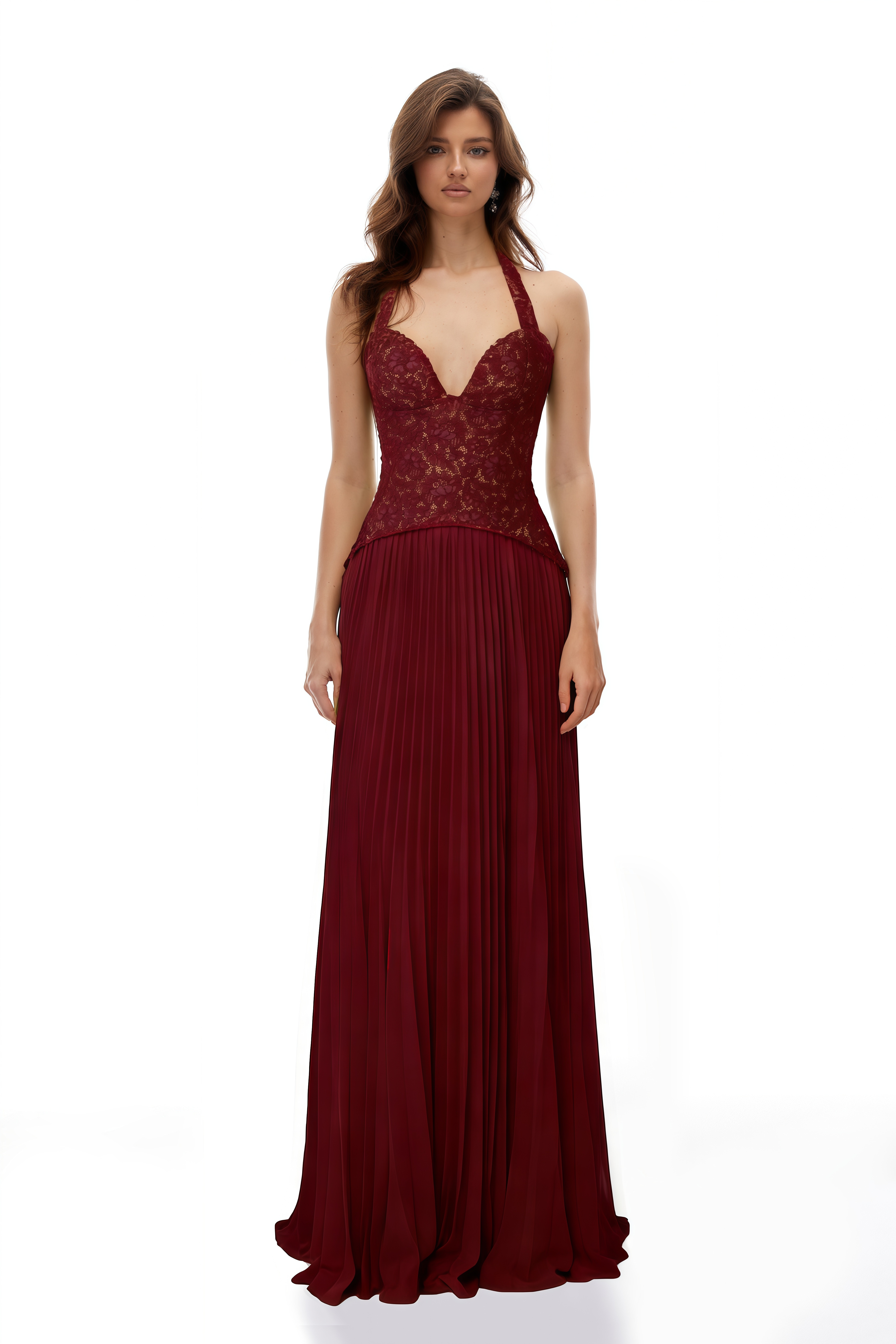 Ronja Rubinrotes Korsettkleid