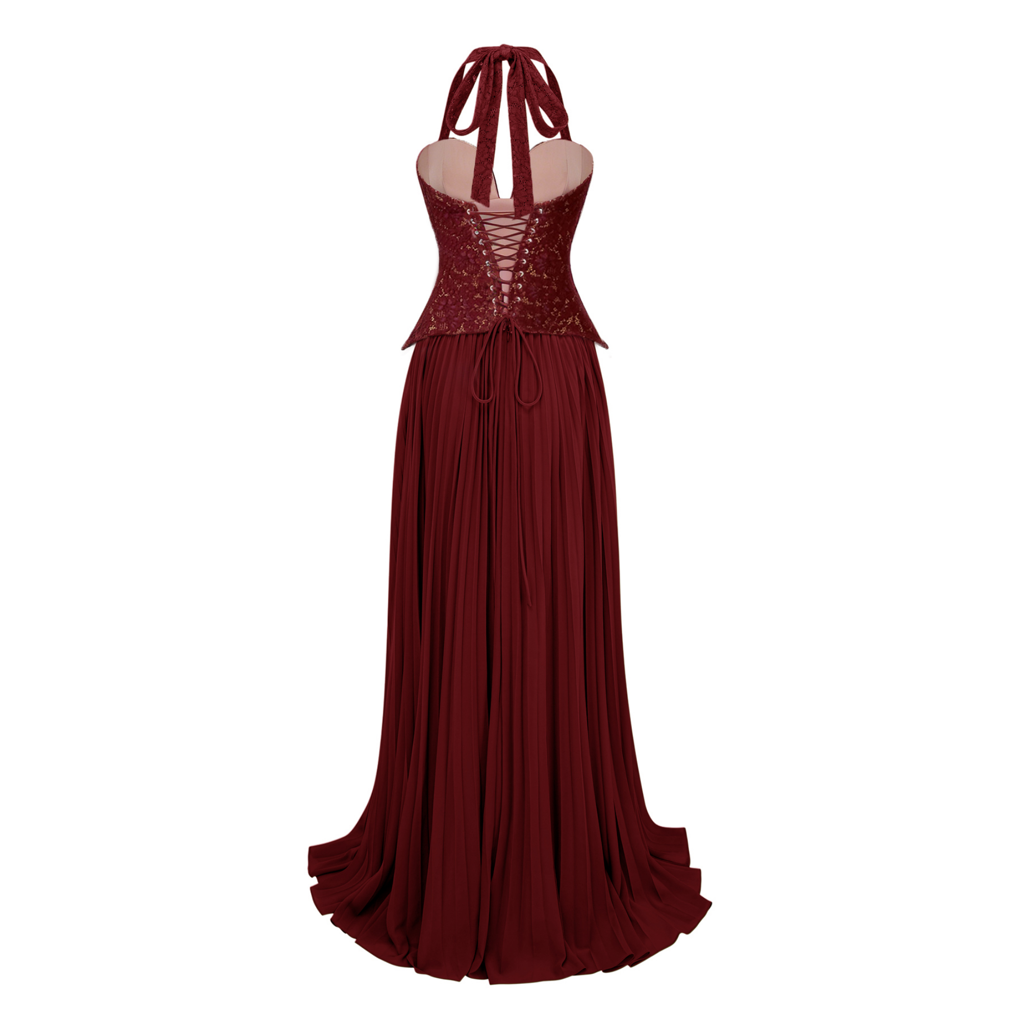 Ronja Rubinrotes Korsettkleid