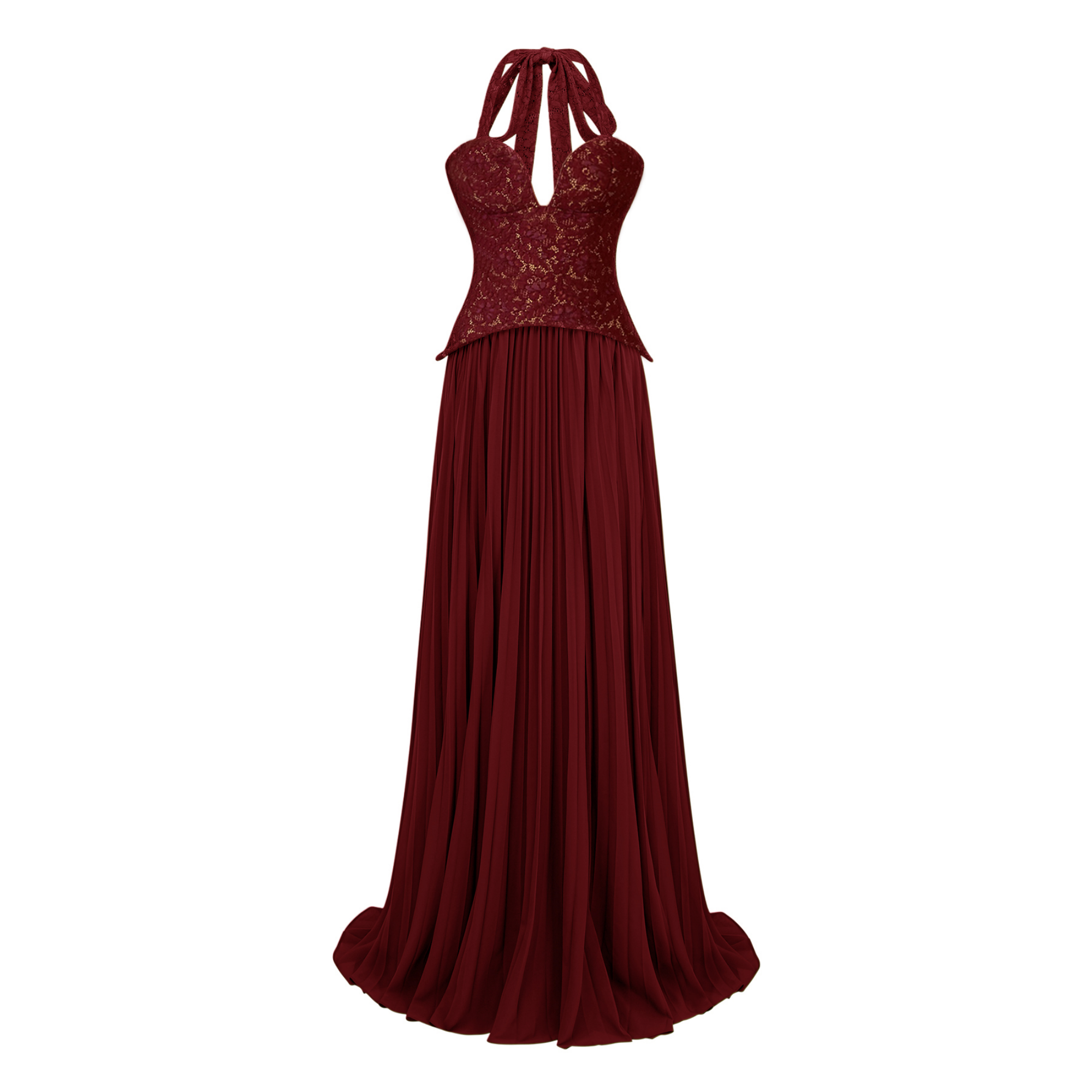 Ronja Rubinrotes Korsettkleid