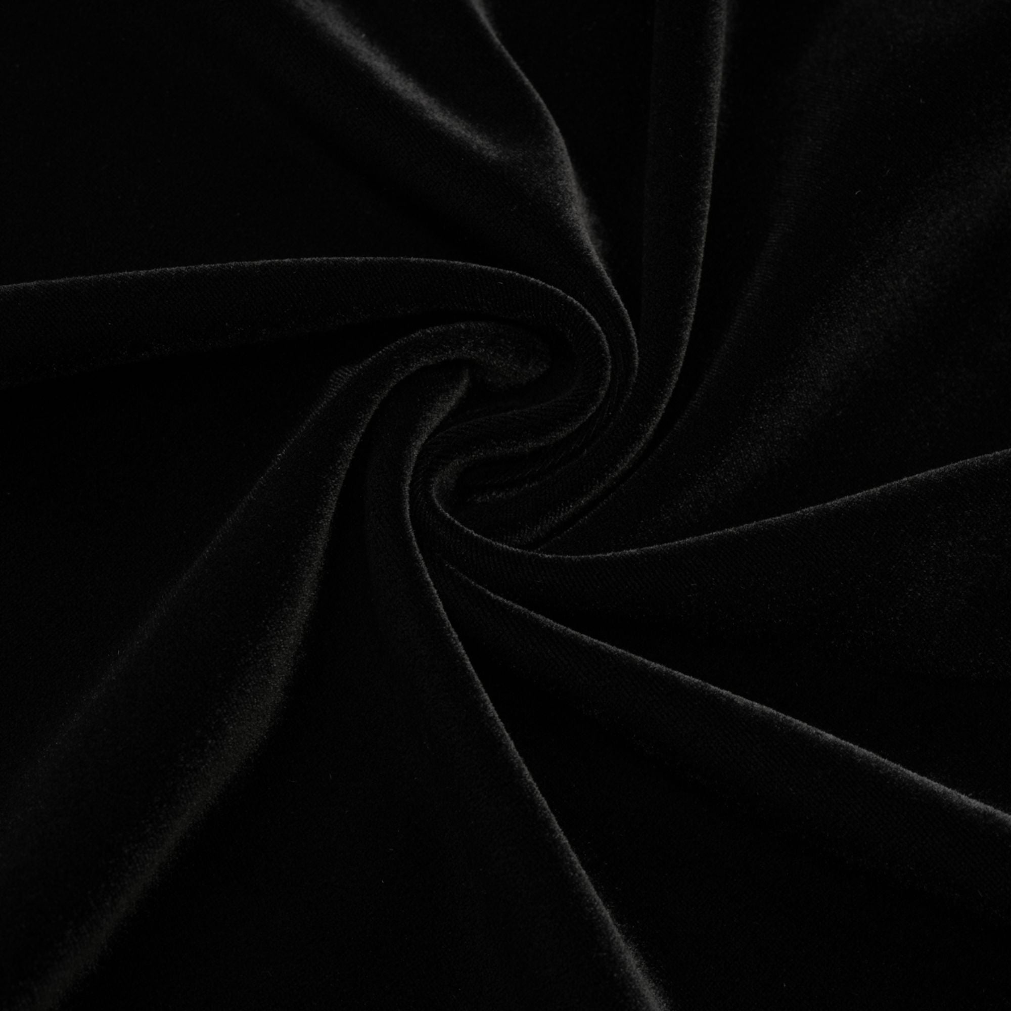 فستان لوسينا المخملي المزين باللؤلؤ الصناعي