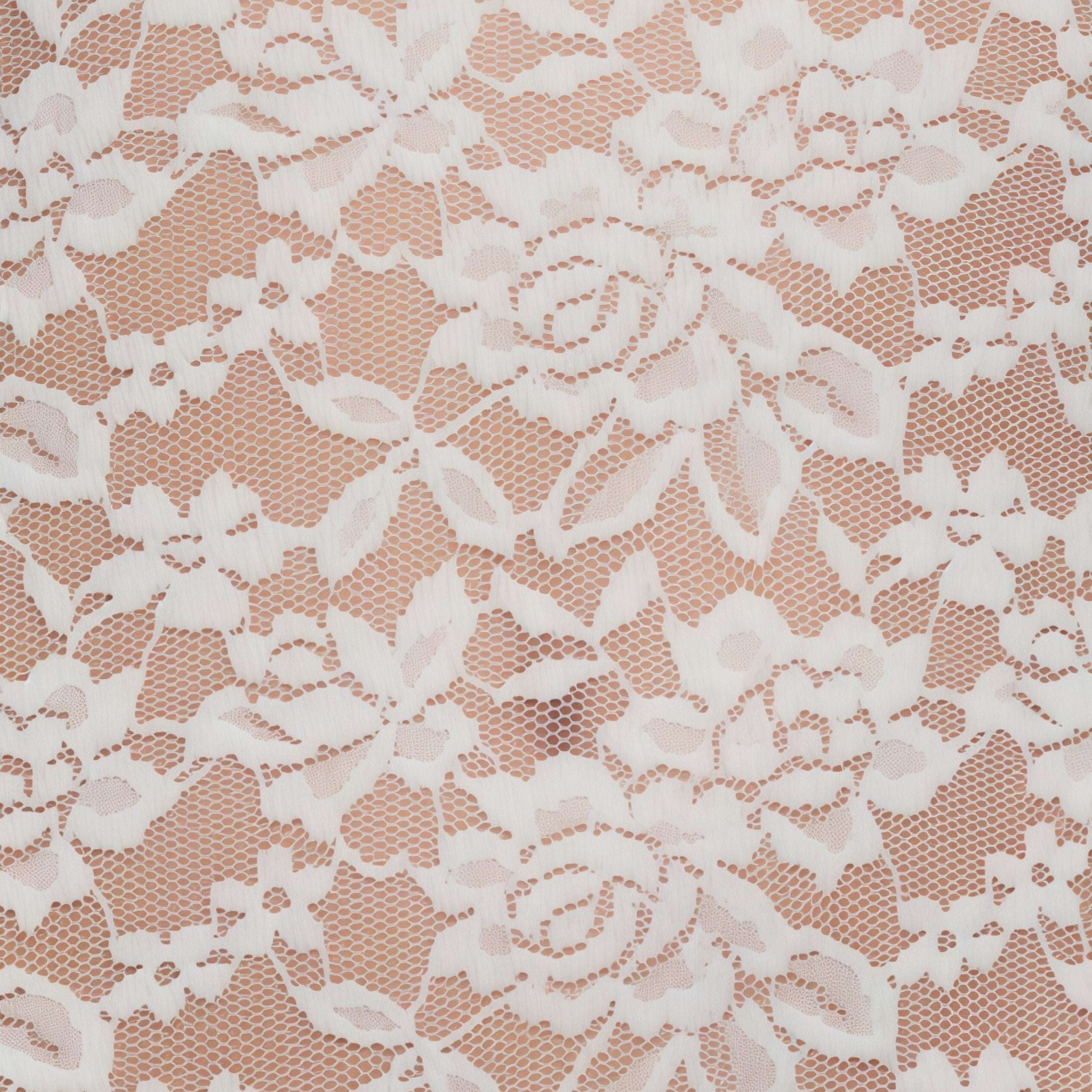 Solange White Halterneck Floral Lace Maxi Dress