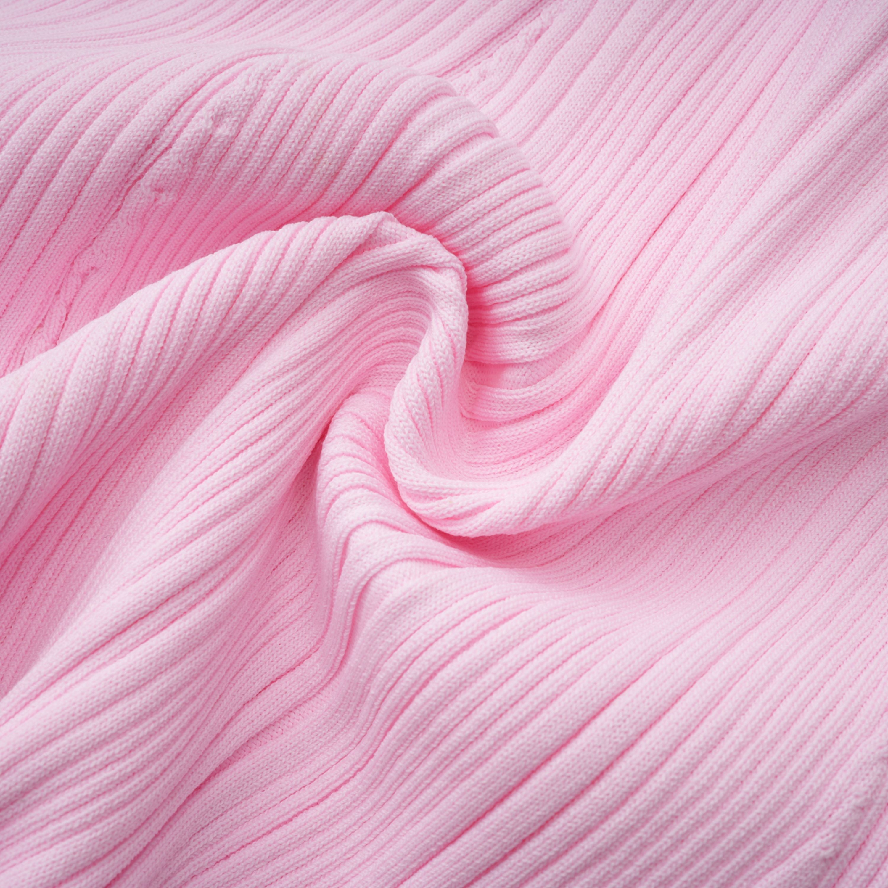 فستان ميدي من تاليا باللون الوردي مع حواف من الدانتيل