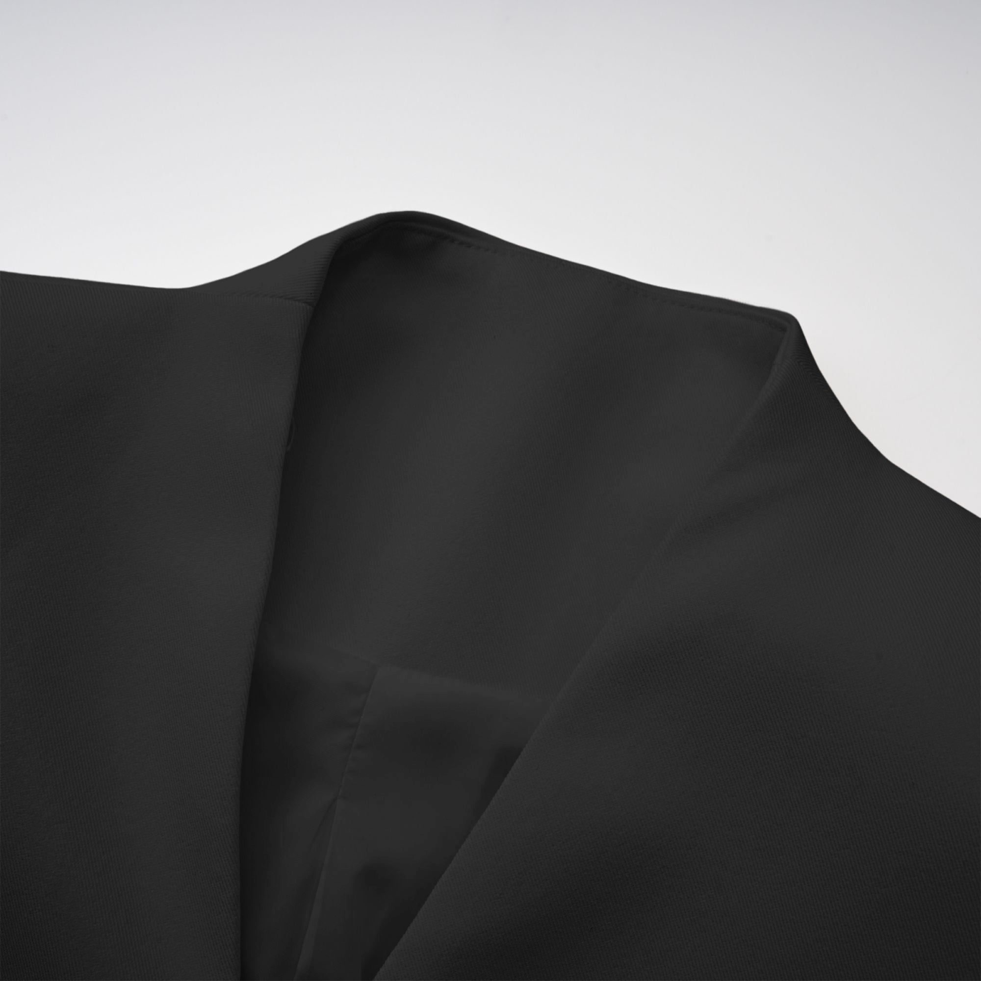 طقم جاكيت وتنورة بتصميم برميل أسود من إينورا