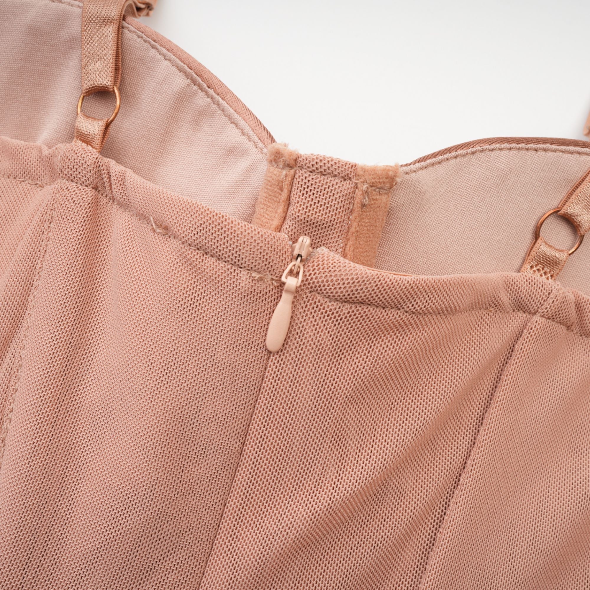 Coline pink bustier-style mini dress - Miss Rosier - Women's Online Boutique