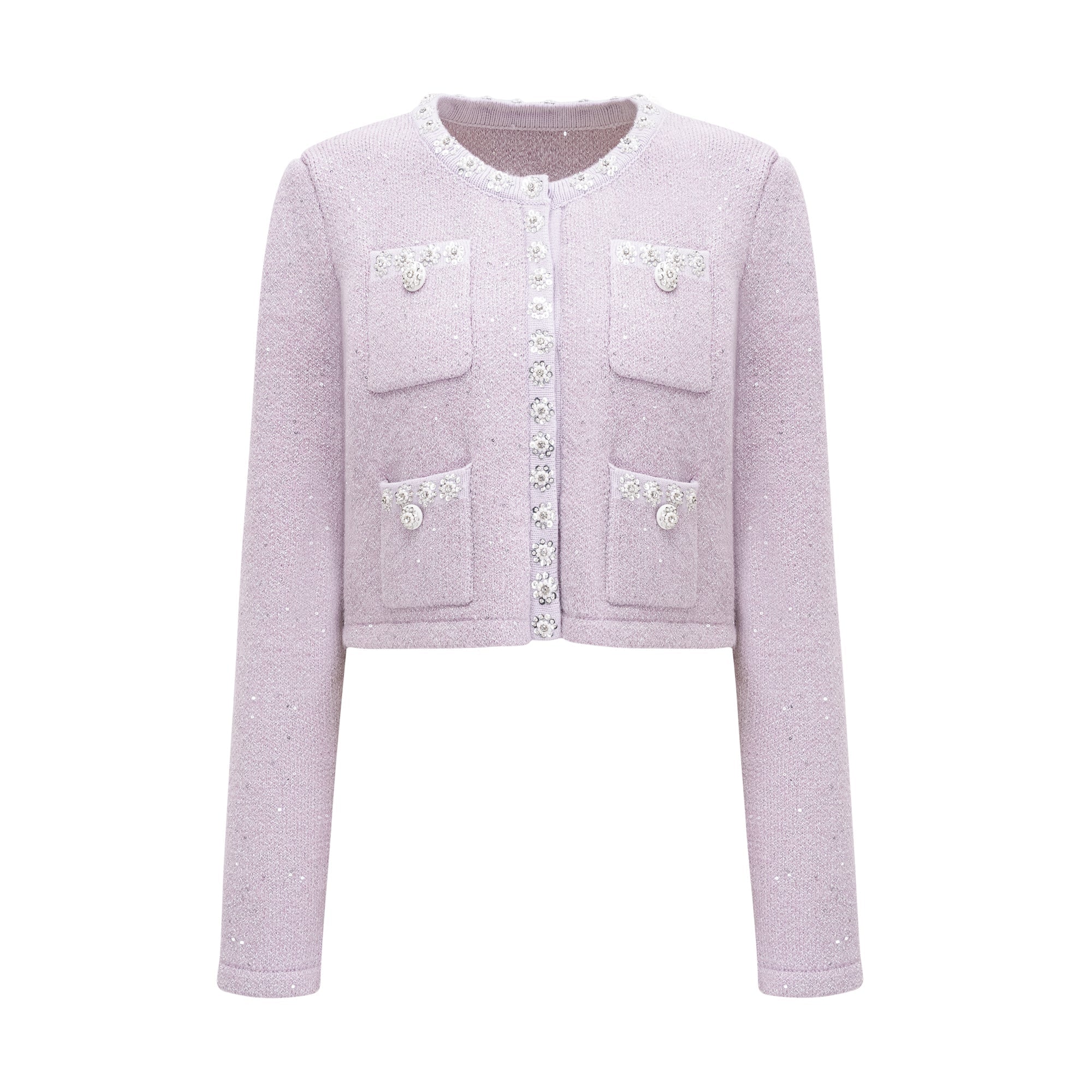 Fabienne purple jacket & skirt matching set - Miss Rosier - Women's Online Boutique