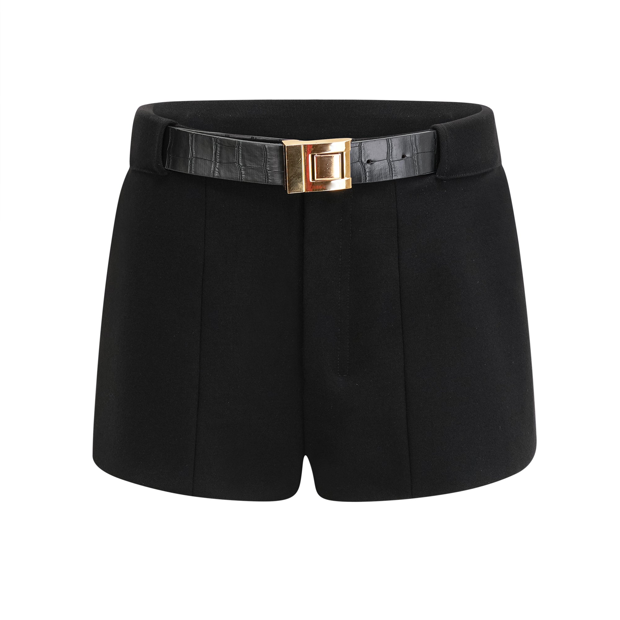 Aryana belted mini shorts