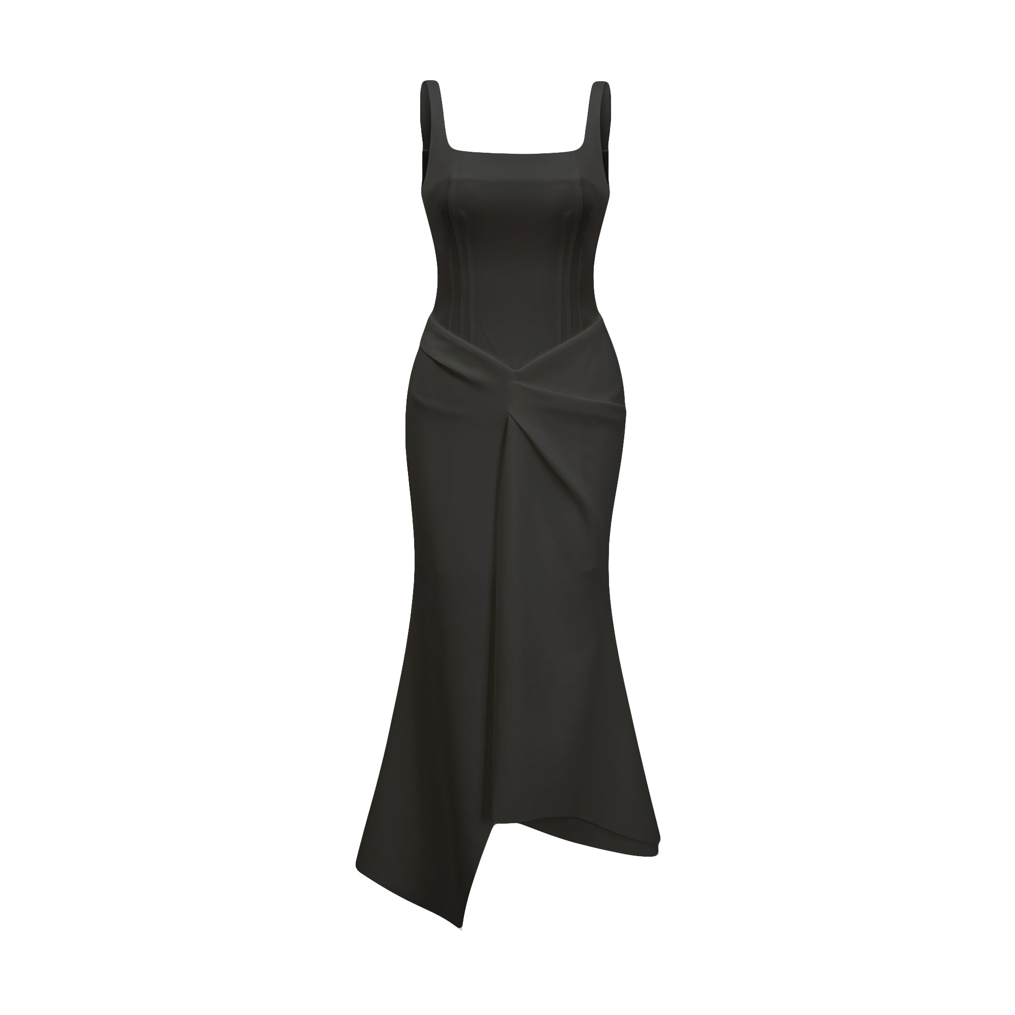 Asymmetrisches Midikleid Josefina 