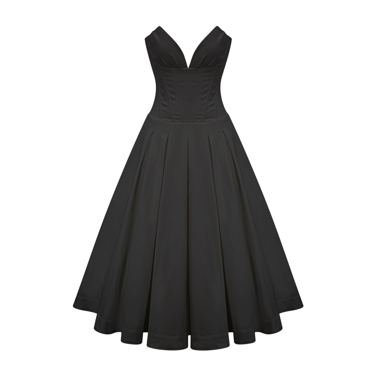 Corset Off the Shoulder Tiered Daisy Midi Dress