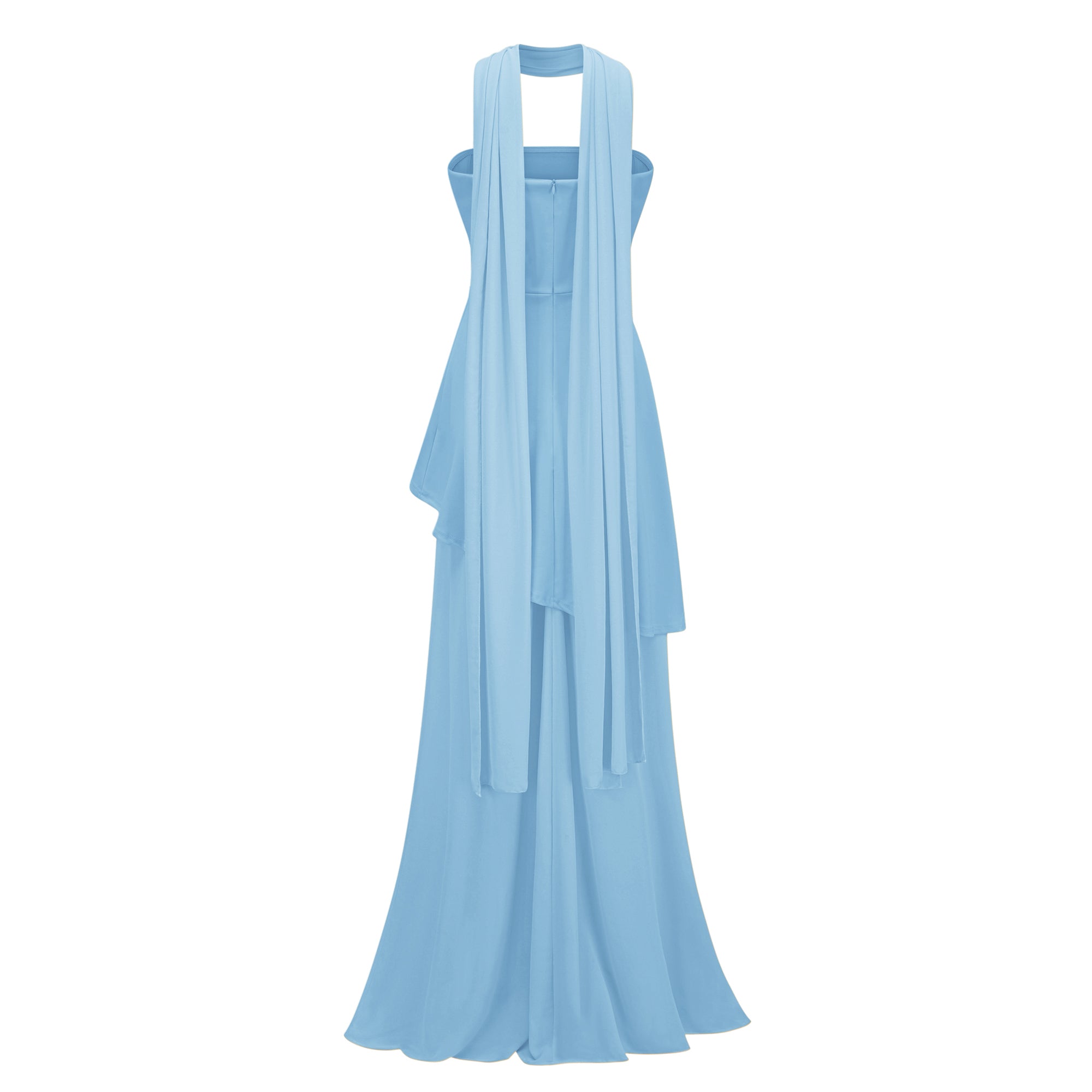 Solène Off-Shoulder Ruched Maxi Gown