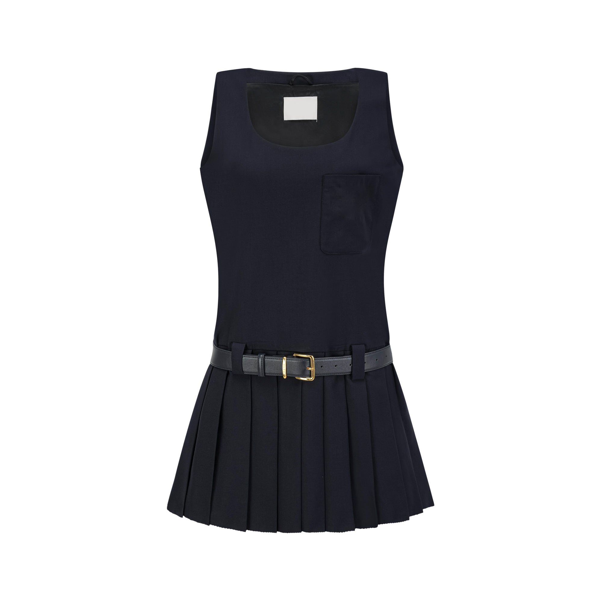 Suzette pleated mini dress