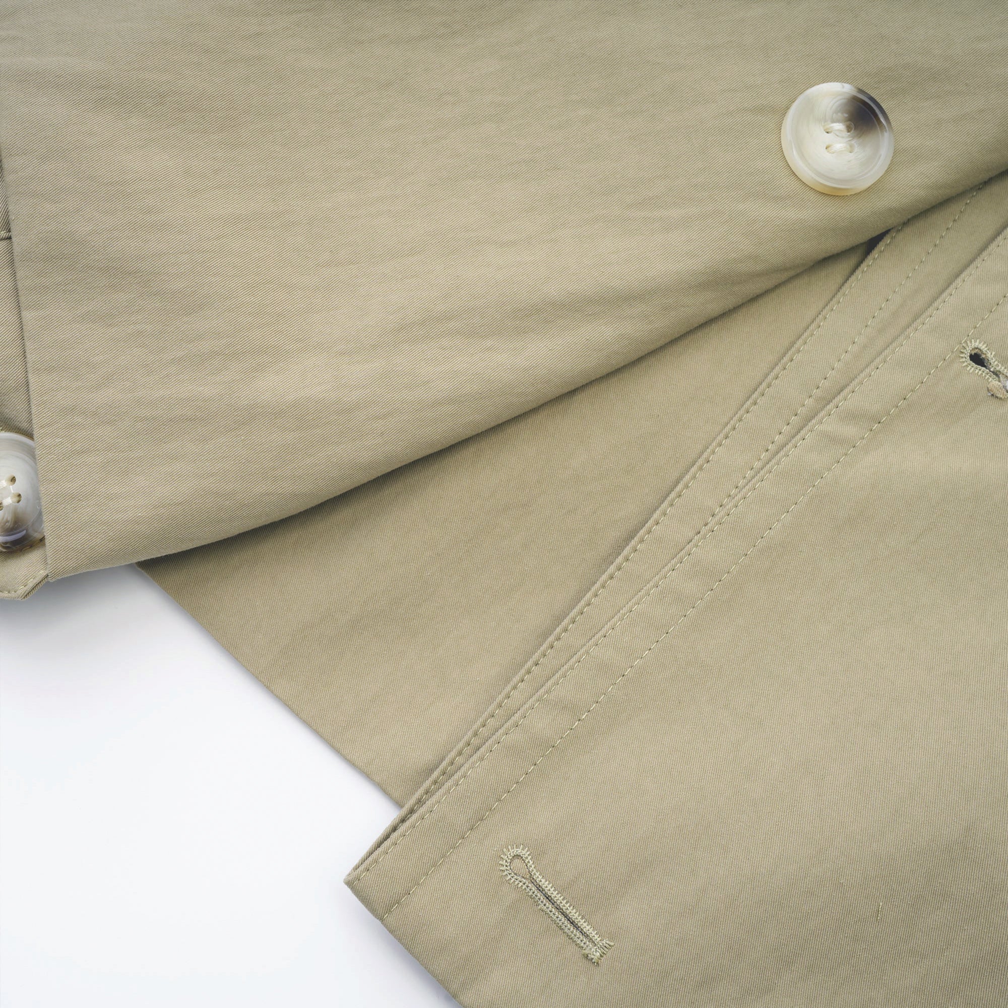 معطف ترنش Justine بحزام على الخصر 