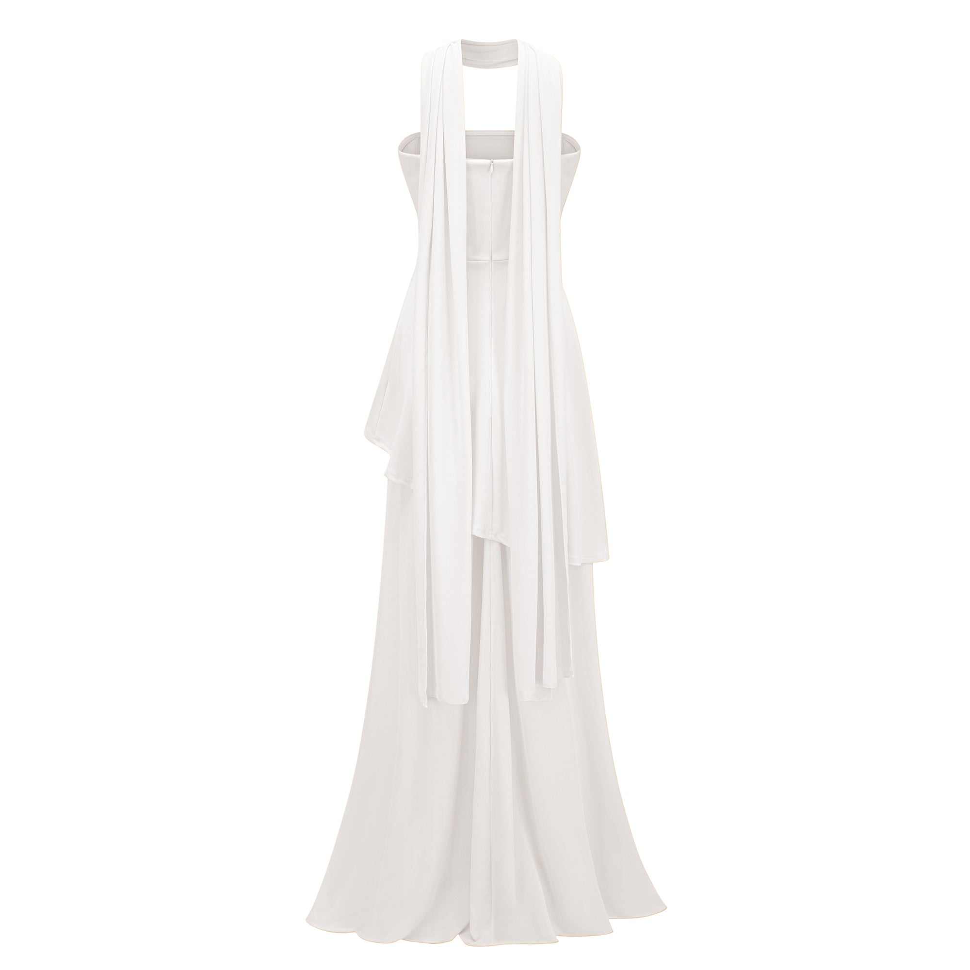 Solène Off-Shoulder Ruched Maxi Gown