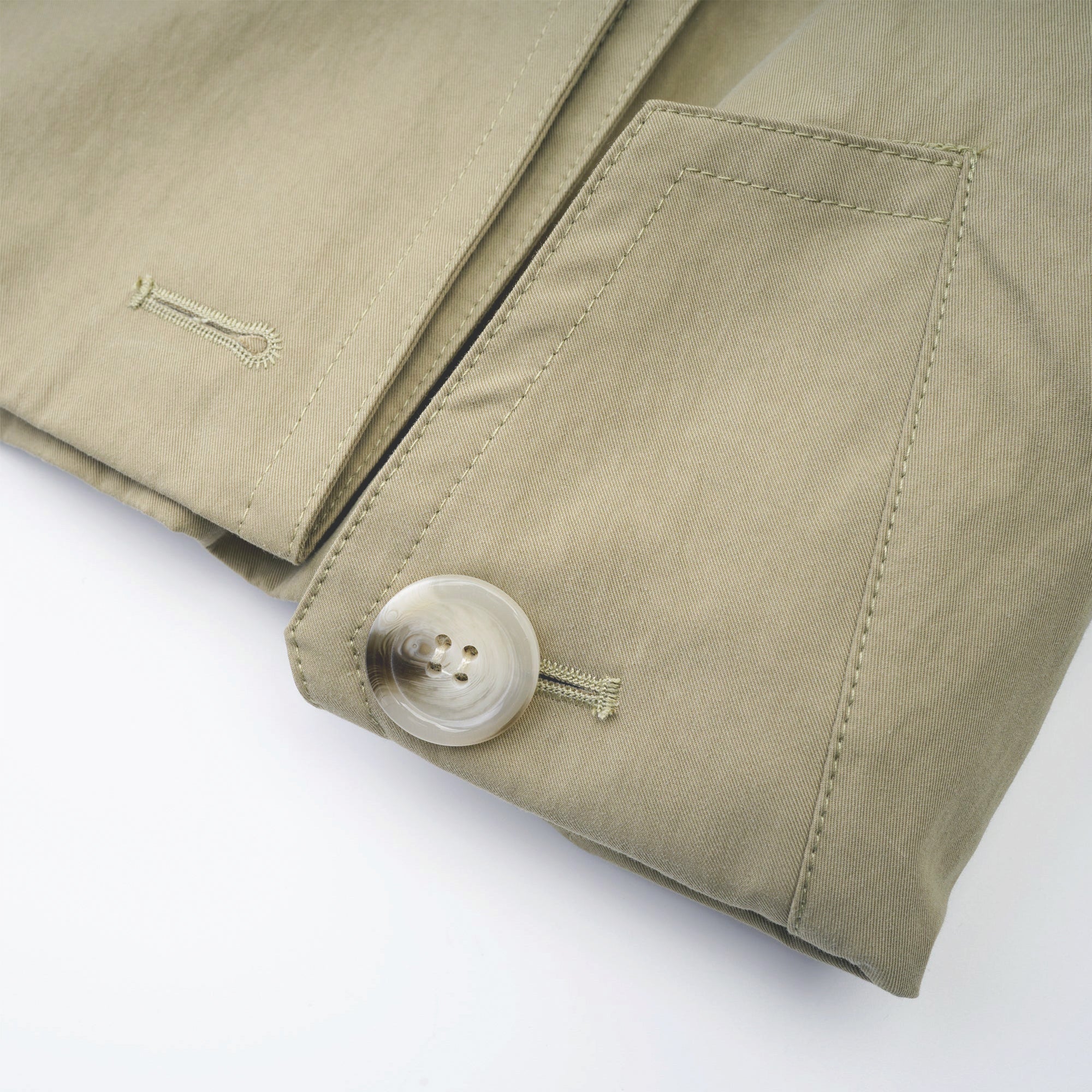 معطف ترنش Justine بحزام على الخصر 