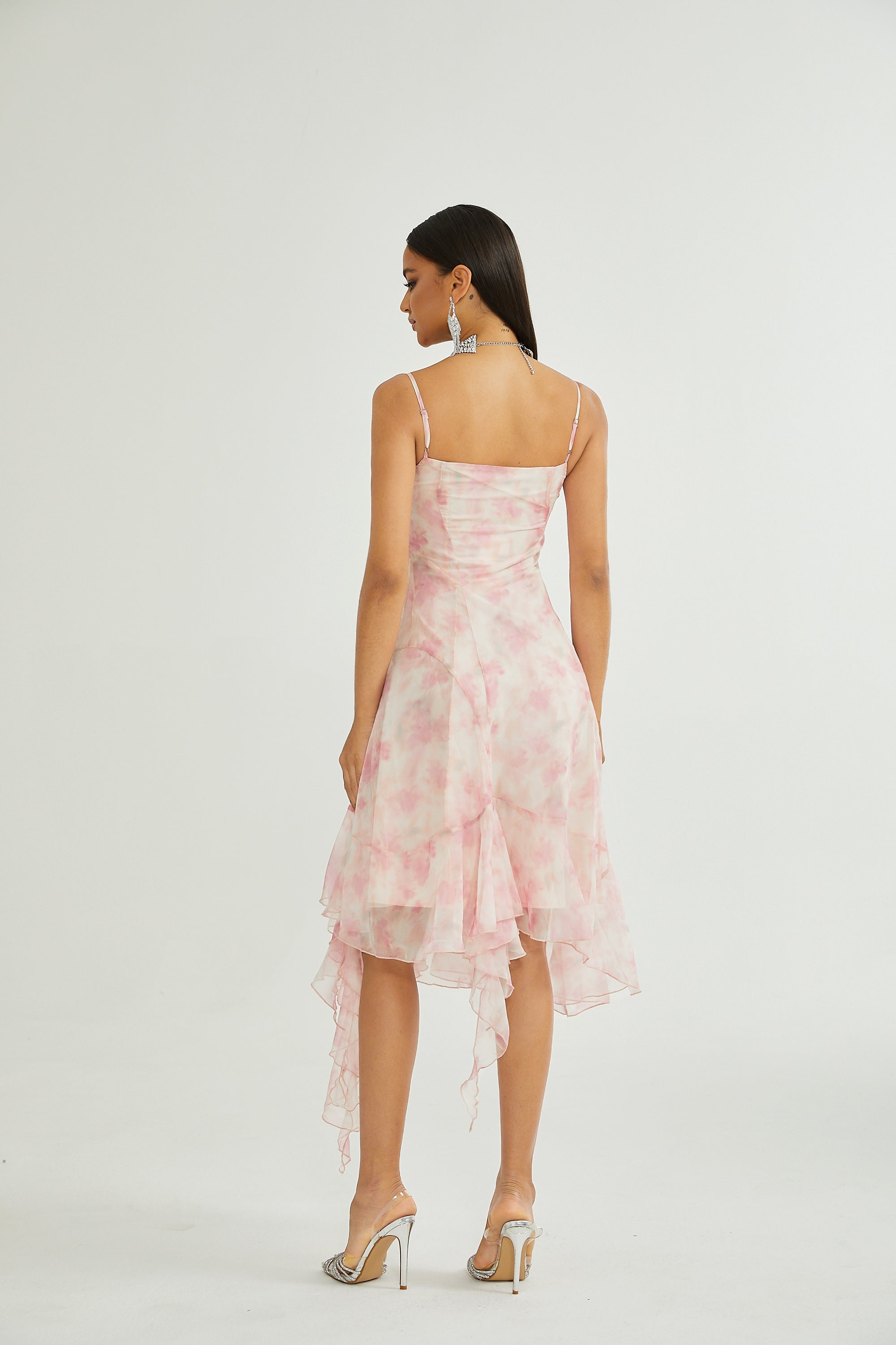 Juliette ruffle floral dress