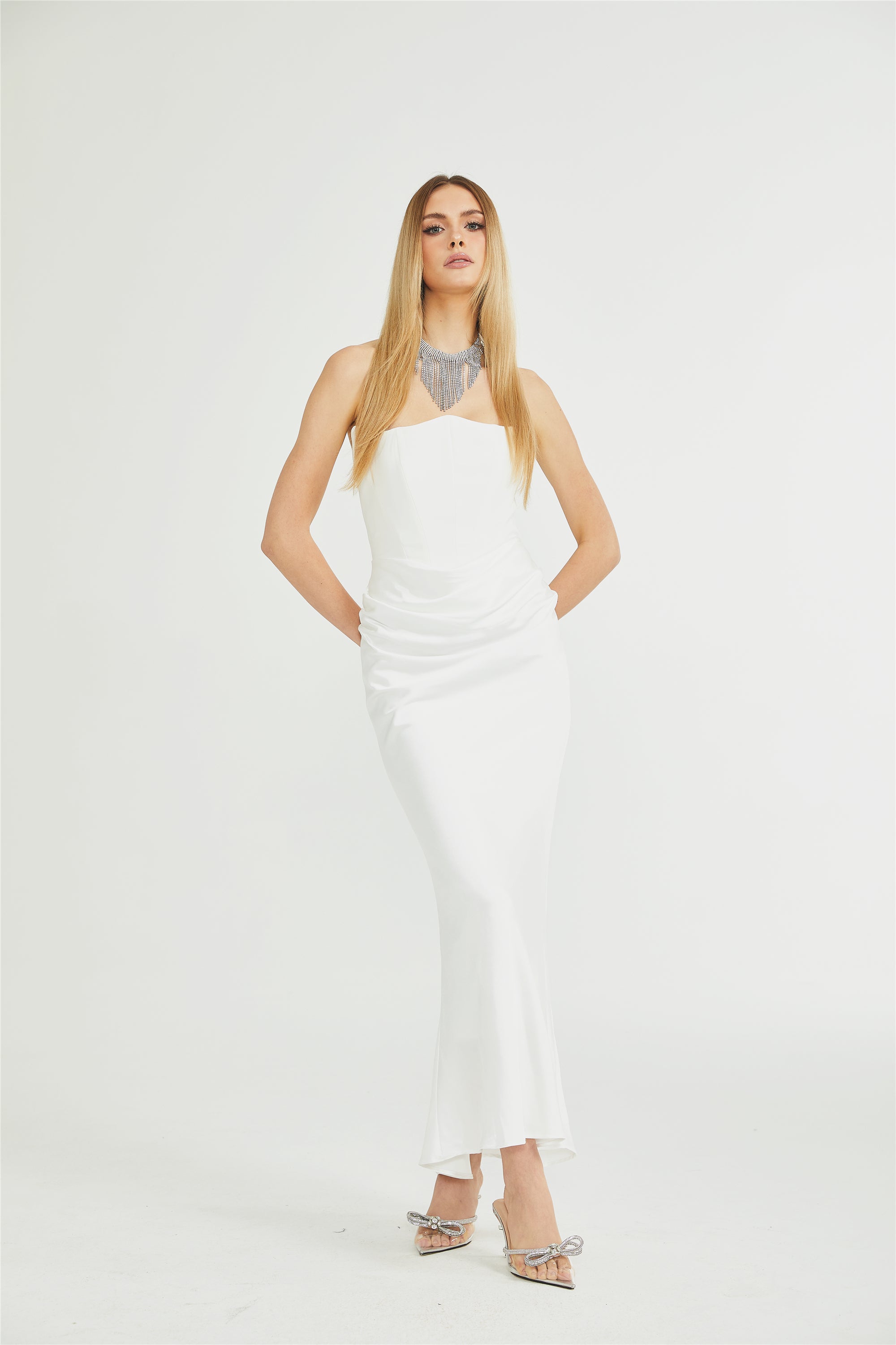 Aurore off-shoulder maxi dress (US Only)