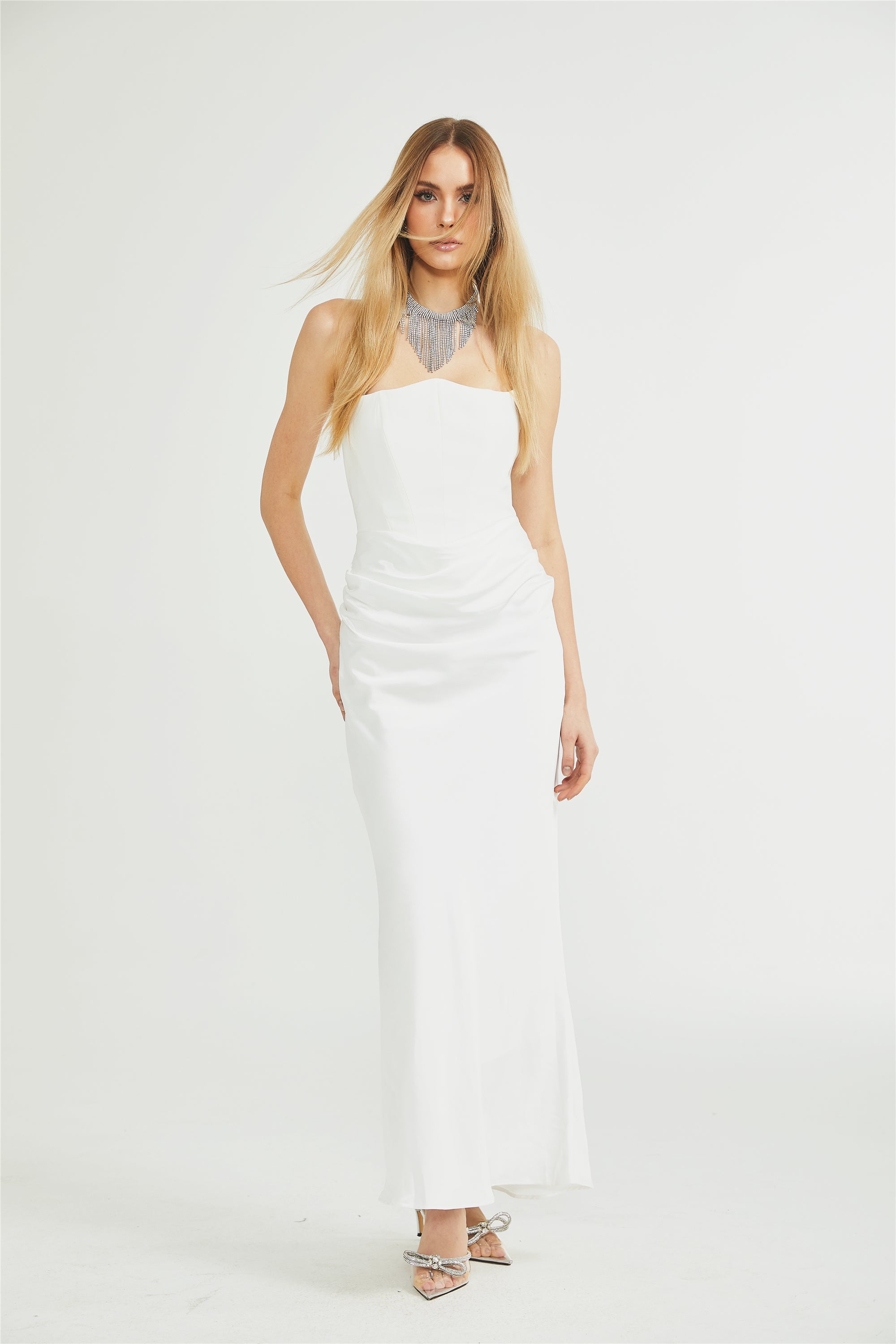 Aurore off-shoulder maxi dress (US Only)