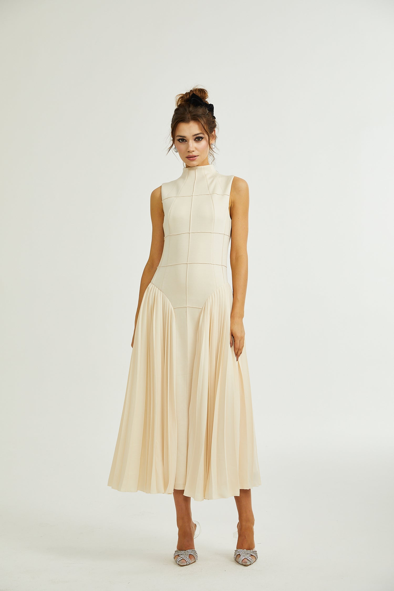 SAFA PLEATED DRESS