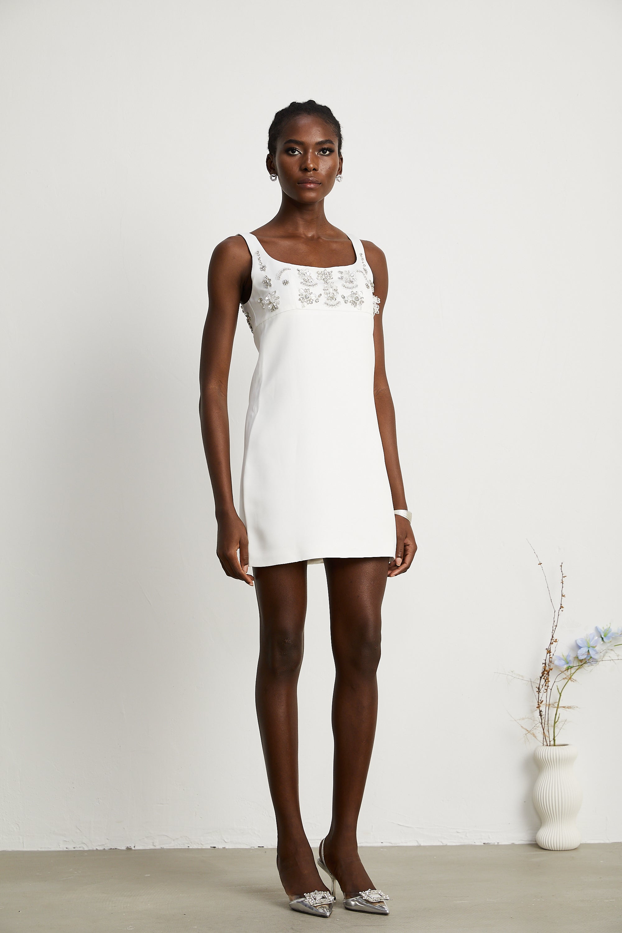 Ardelle embellished mini dress