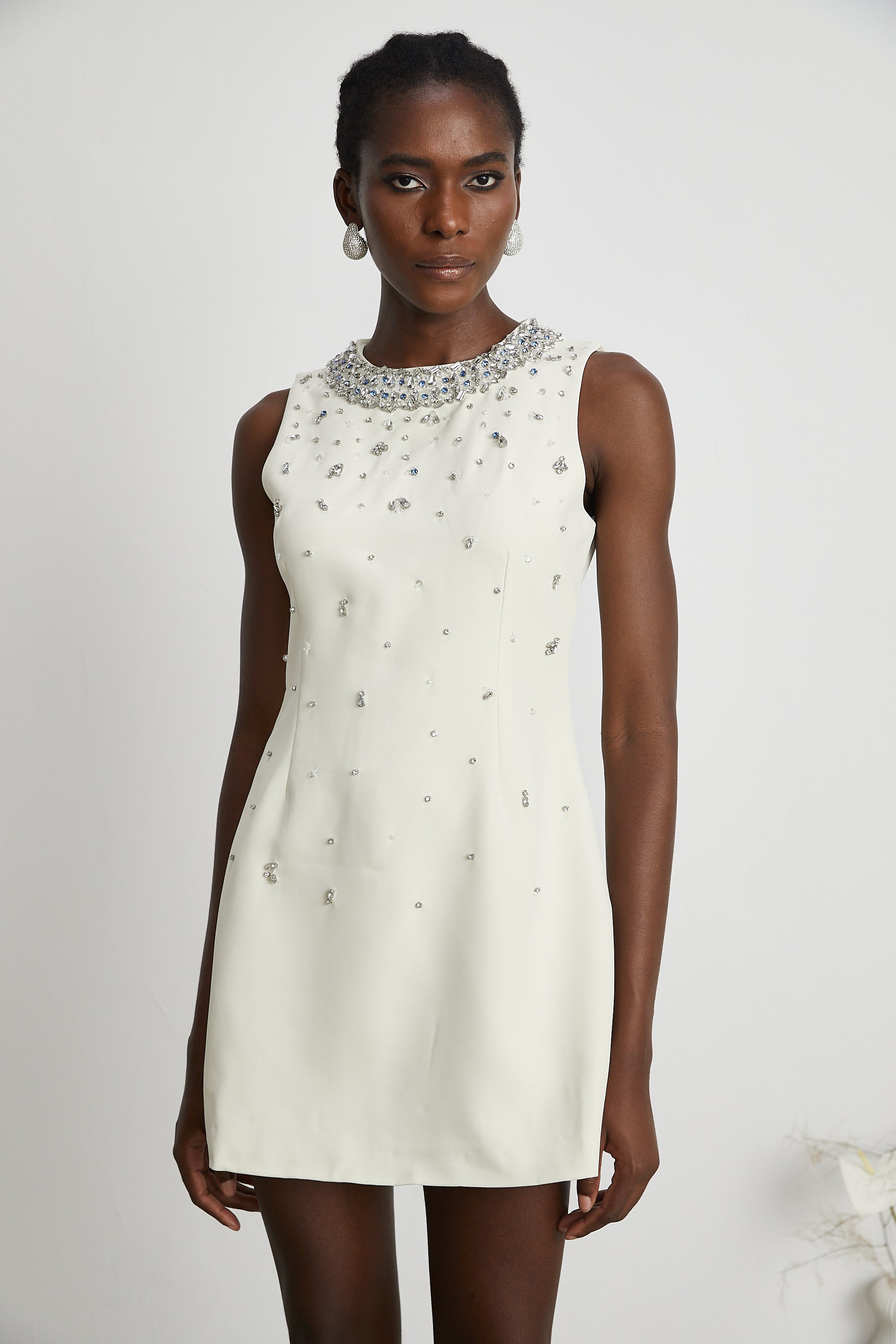 Cécile crystal-embellished mini dress (Final Sale)