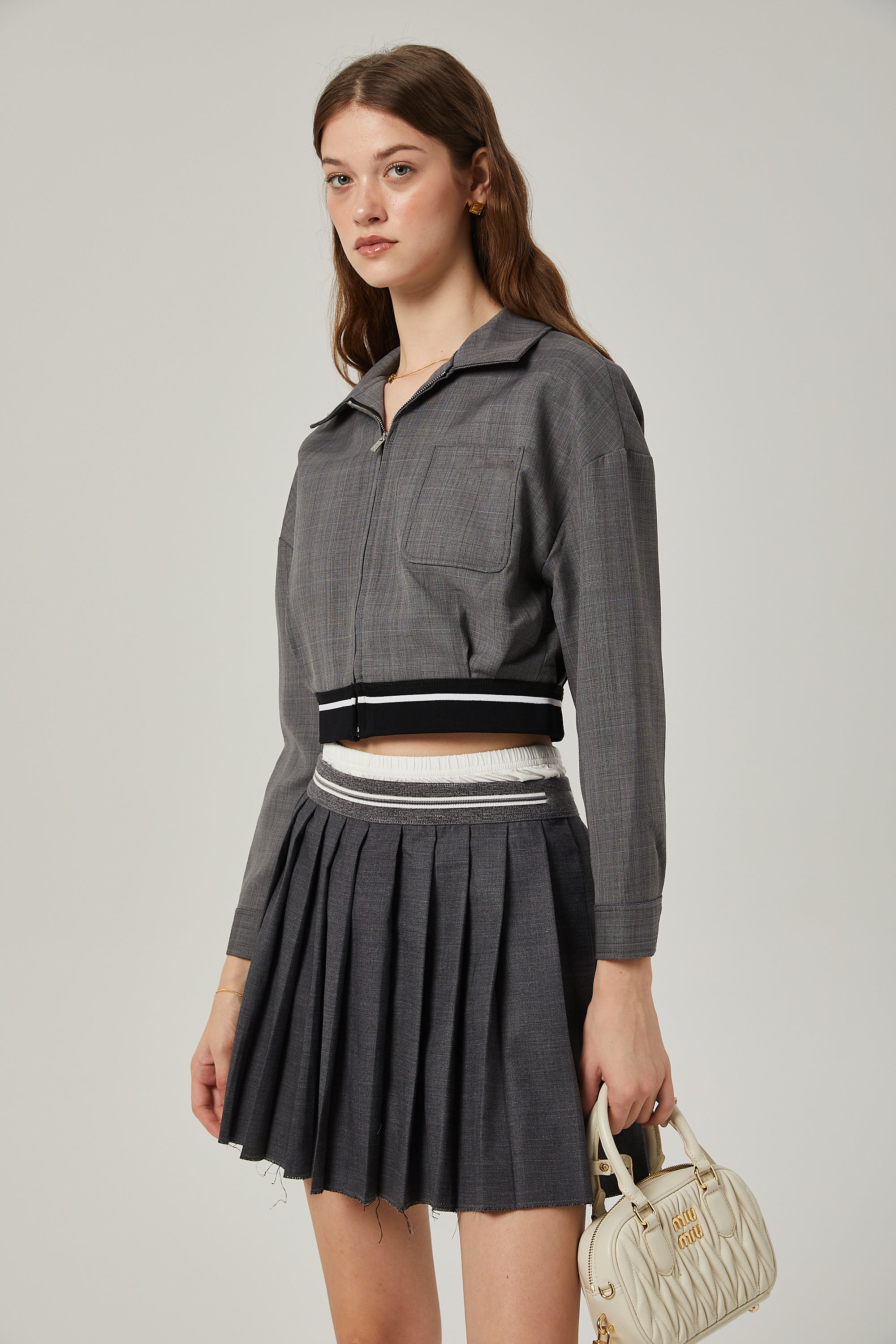 Éléonore stretch-waist jacket