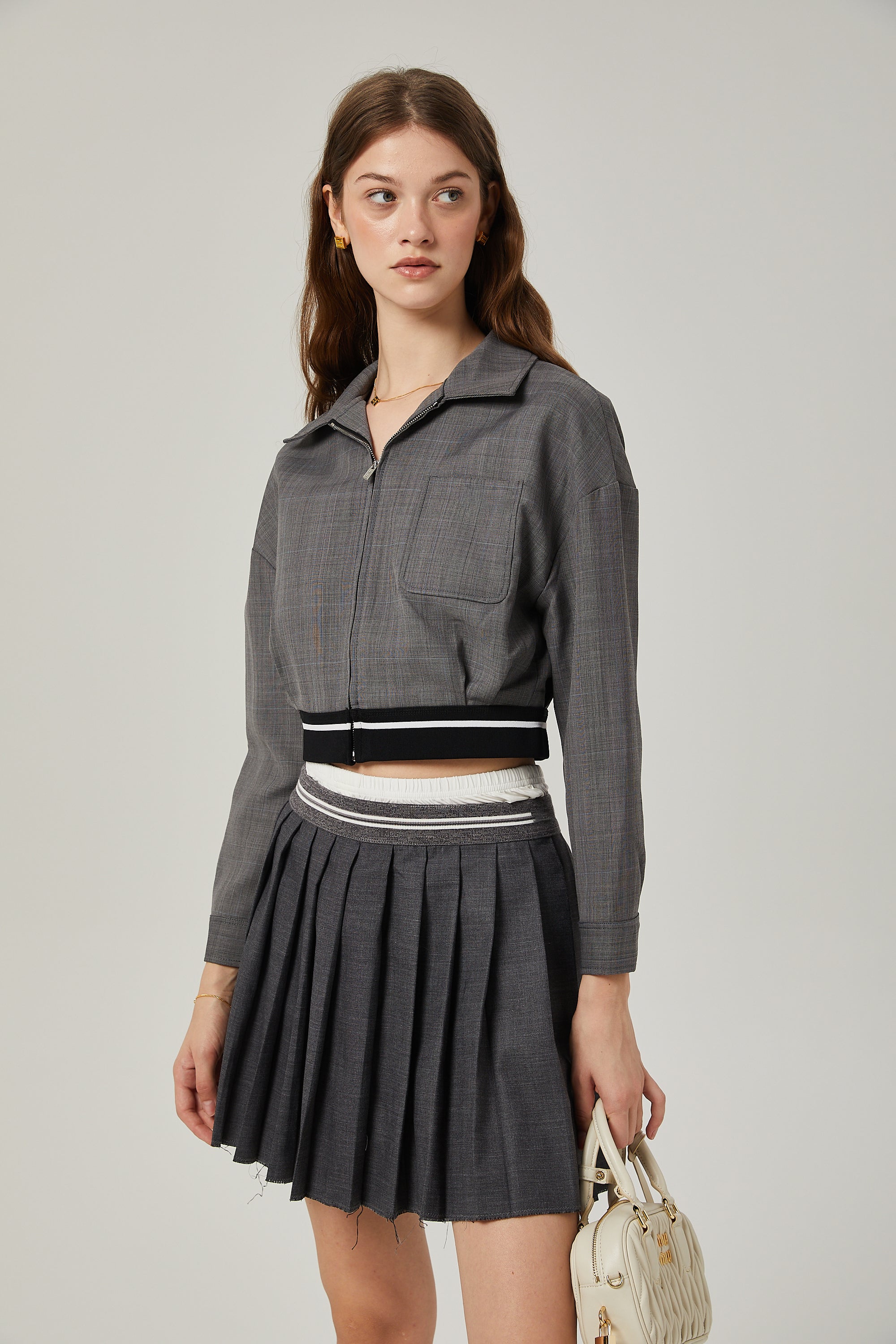 Éléonore stretch-waist jacket