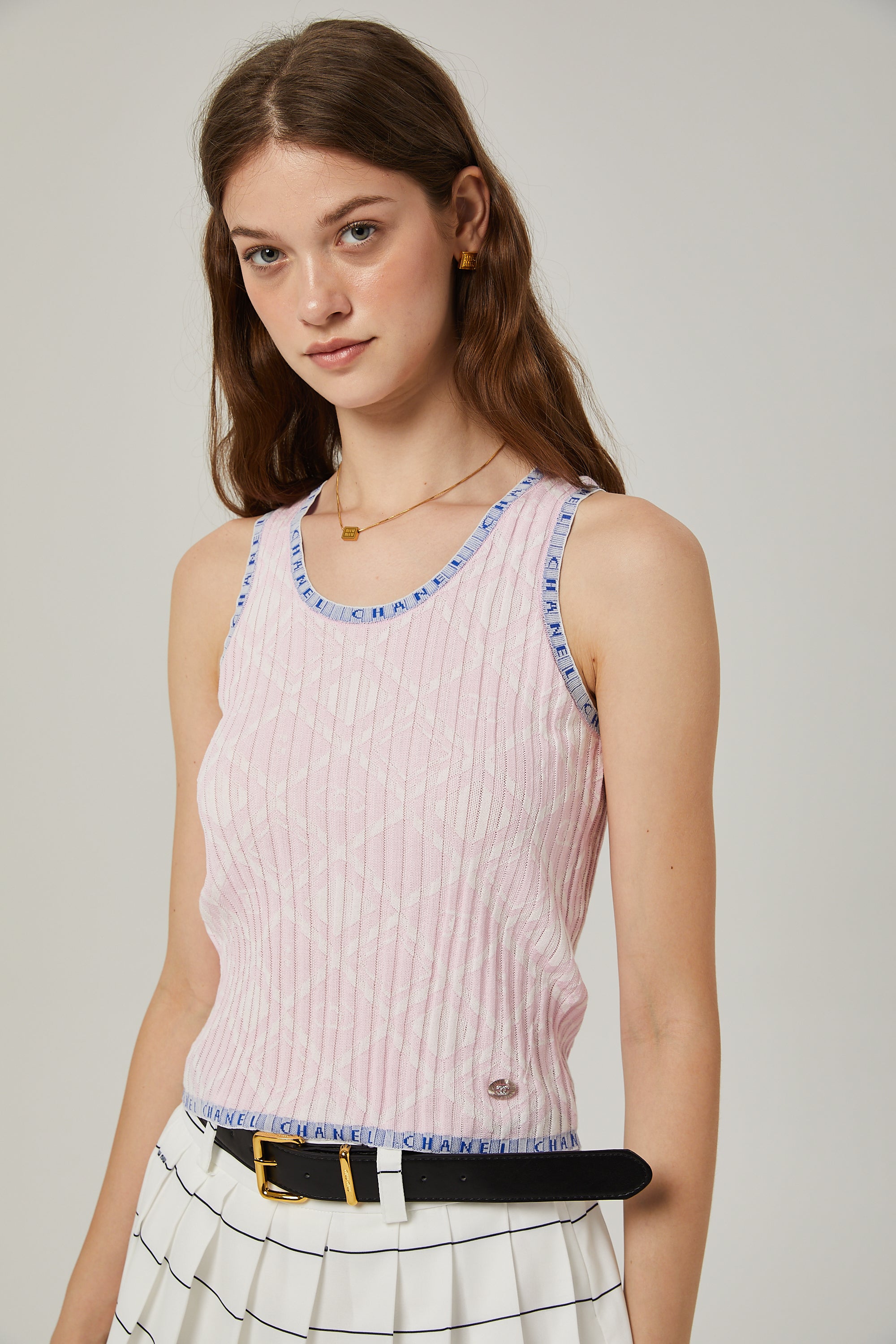 Nalini knitted tank top