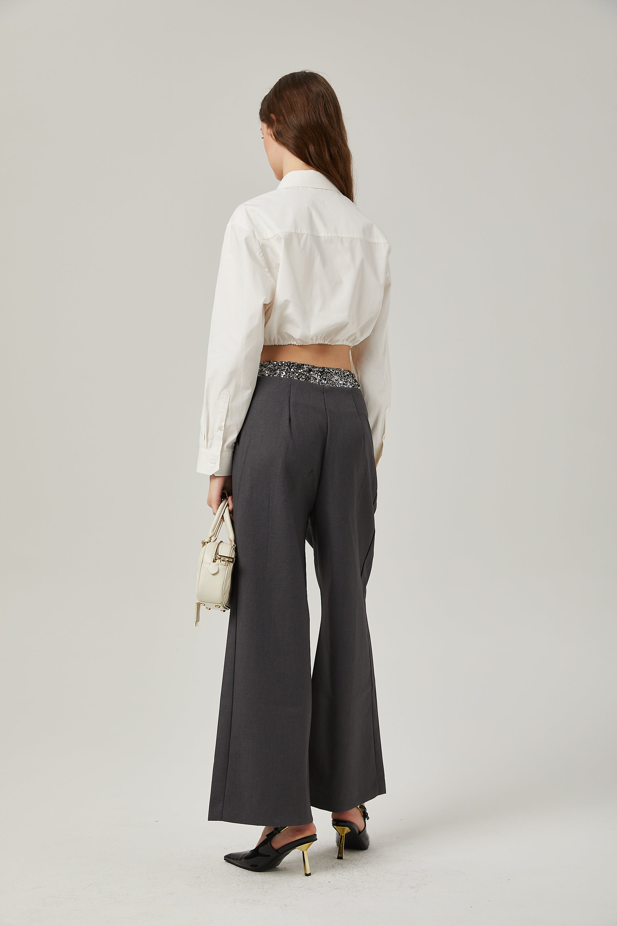 Éléonore crystal embellished pants